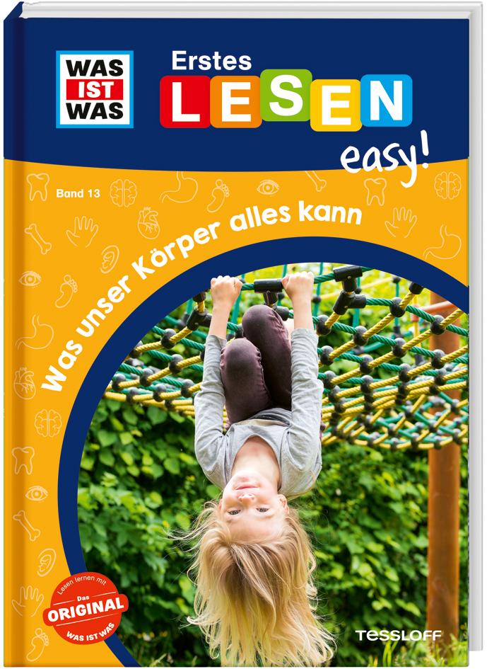 Vorderes Coverbild WAS IST WAS Erstes Lesen easy! Band 13. Was unser Körper alles kann