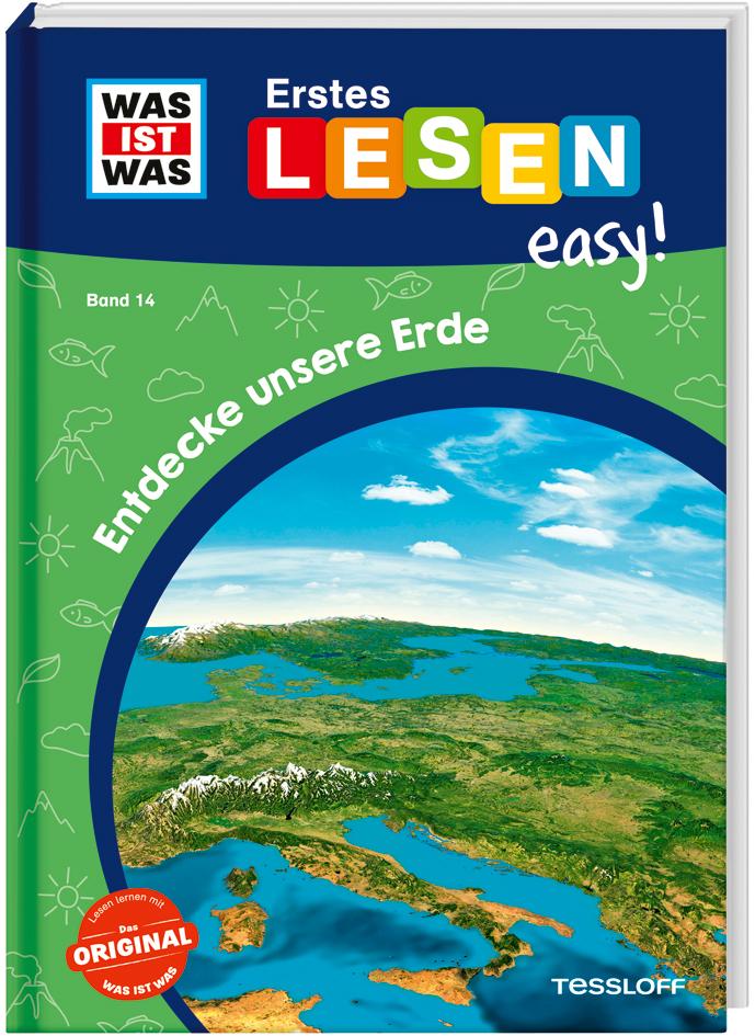 Vorderes Coverbild WAS IST WAS Erstes Lesen easy! Band 14. Entdecke unsere Erde
