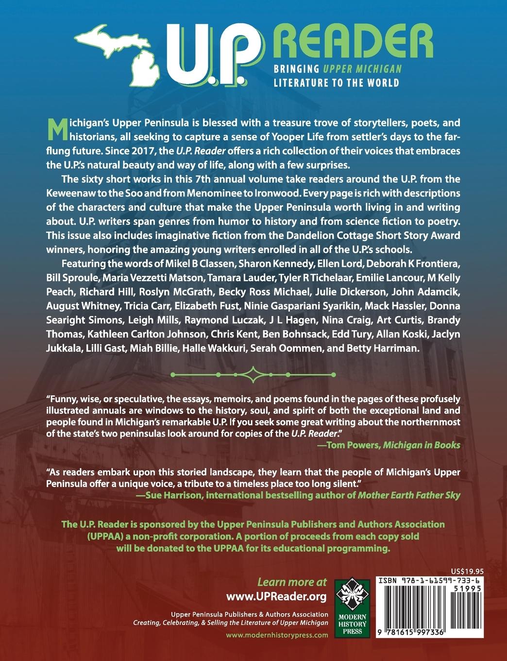 Rückseitencover U.P. Reader -- Volume #7