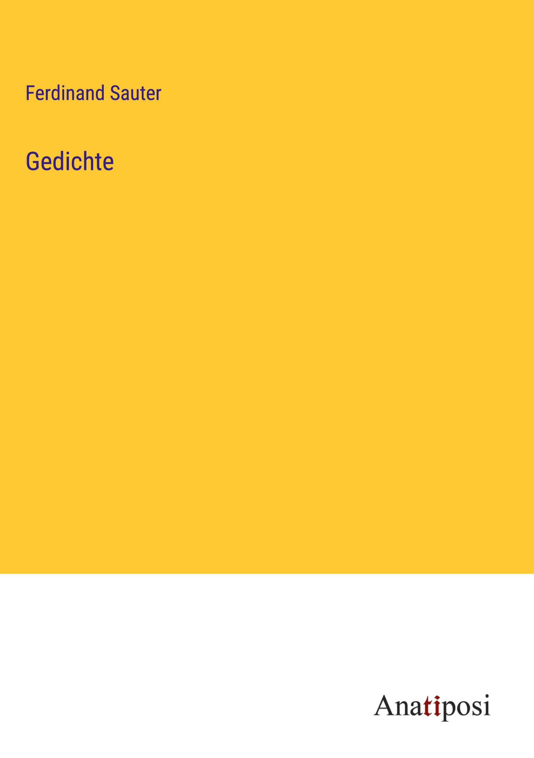 Vorderes Coverbild Gedichte