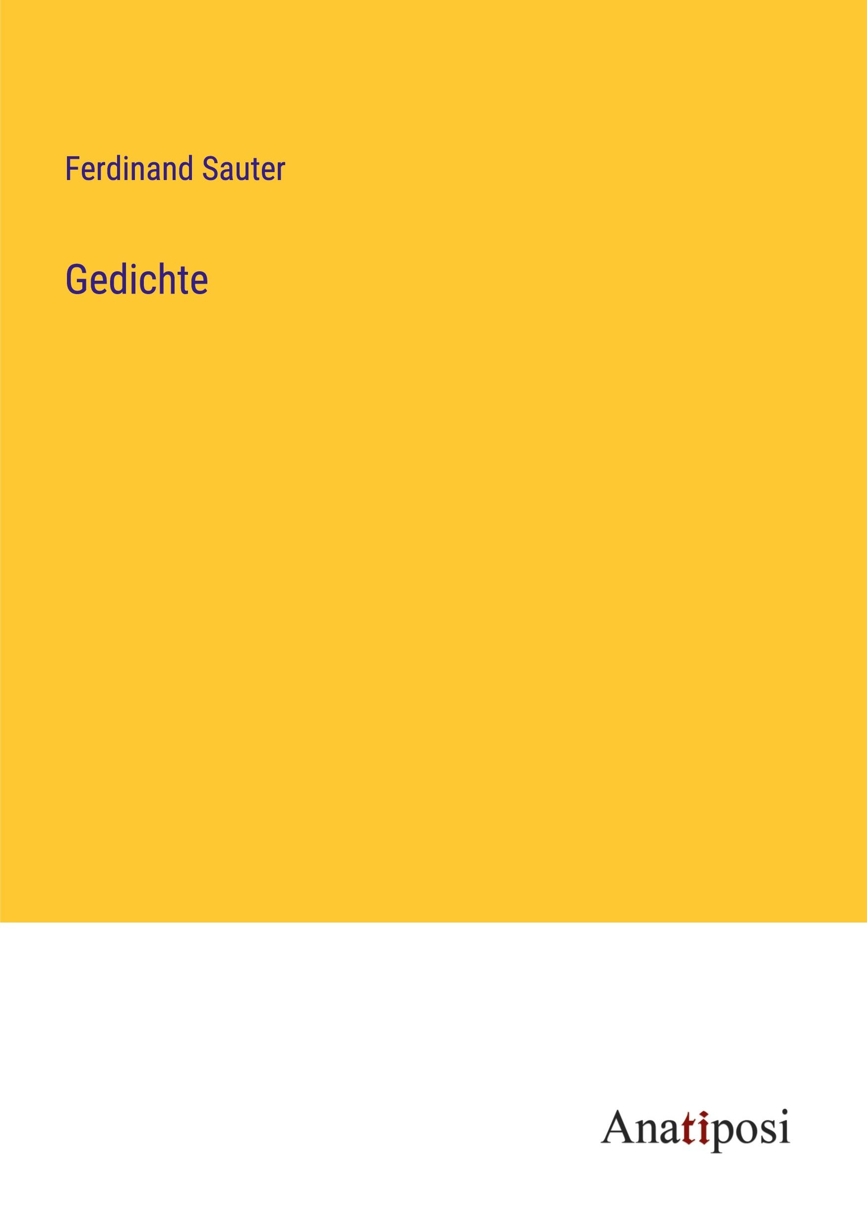 Vorderes Coverbild Gedichte