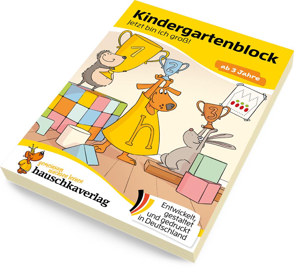 Beispielinhalt (Bild) Kindergartenblock ab 3 Jahre - Jetzt bin ich groß!