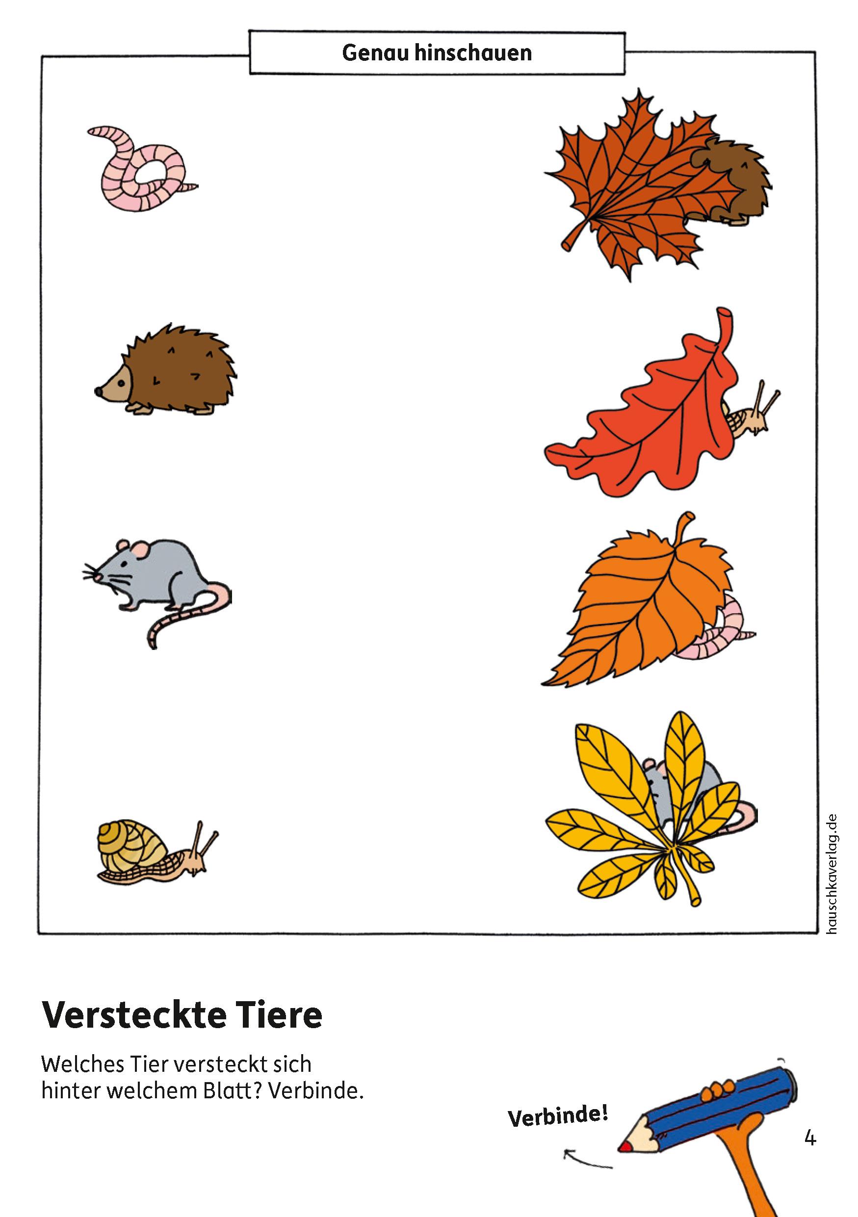 Beispielinhalt (Bild) Kindergartenblock ab 3 Jahre - Jetzt bin ich groß!