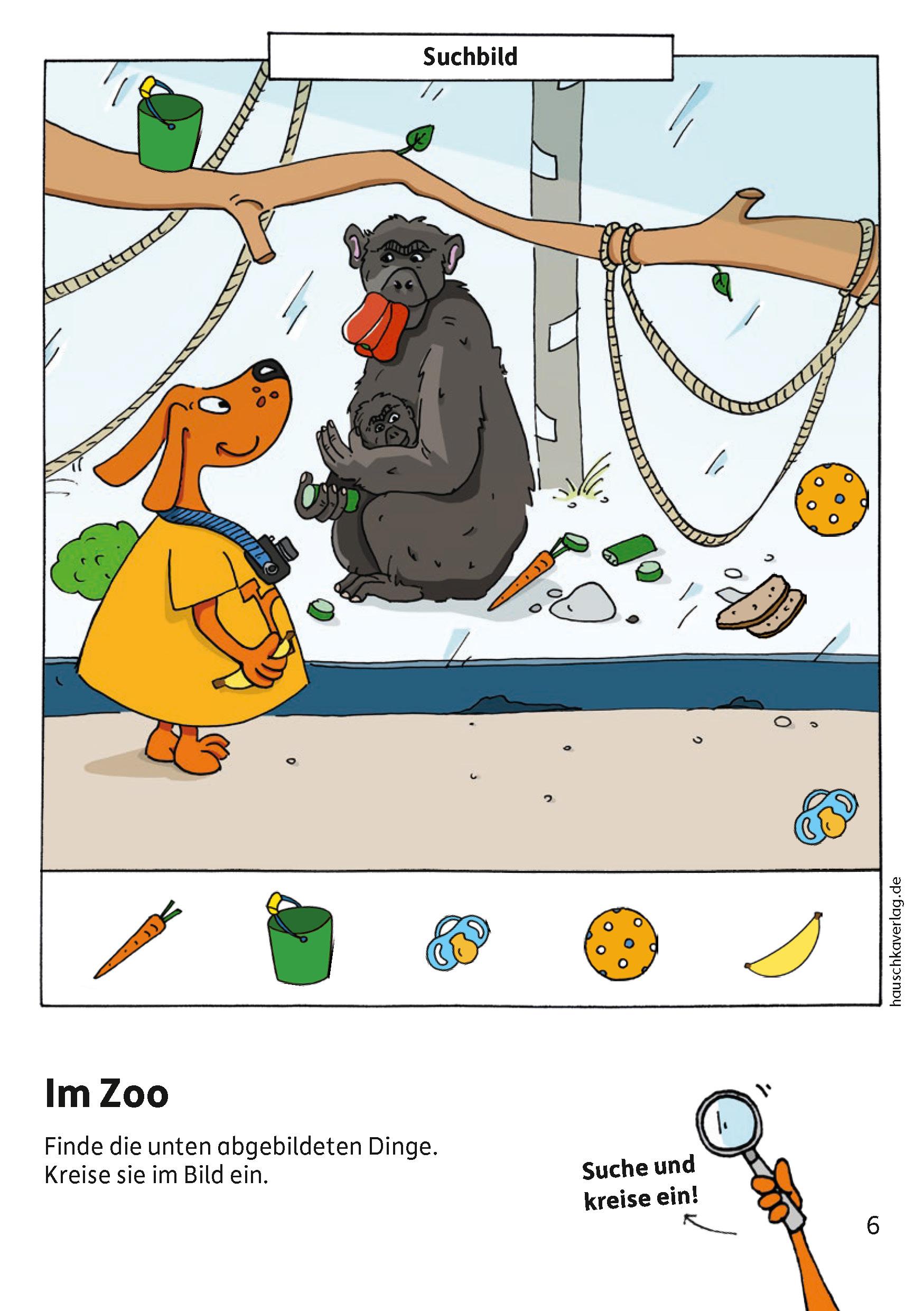 Beispielinhalt (Bild) Kindergartenblock ab 3 Jahre - Jetzt bin ich groß!