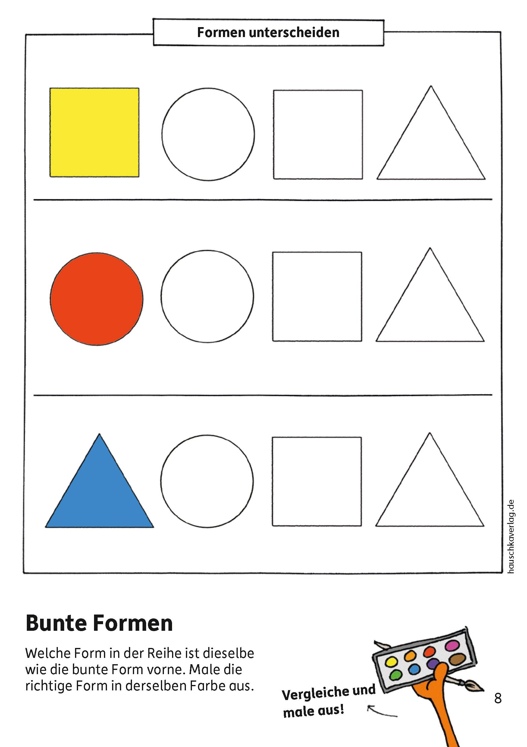Beispielinhalt (Bild) Kindergartenblock ab 3 Jahre - Jetzt bin ich groß!