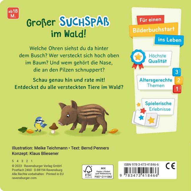 Beispielinhalt (Bild) Rate mal: Wer sitzt im Wald?