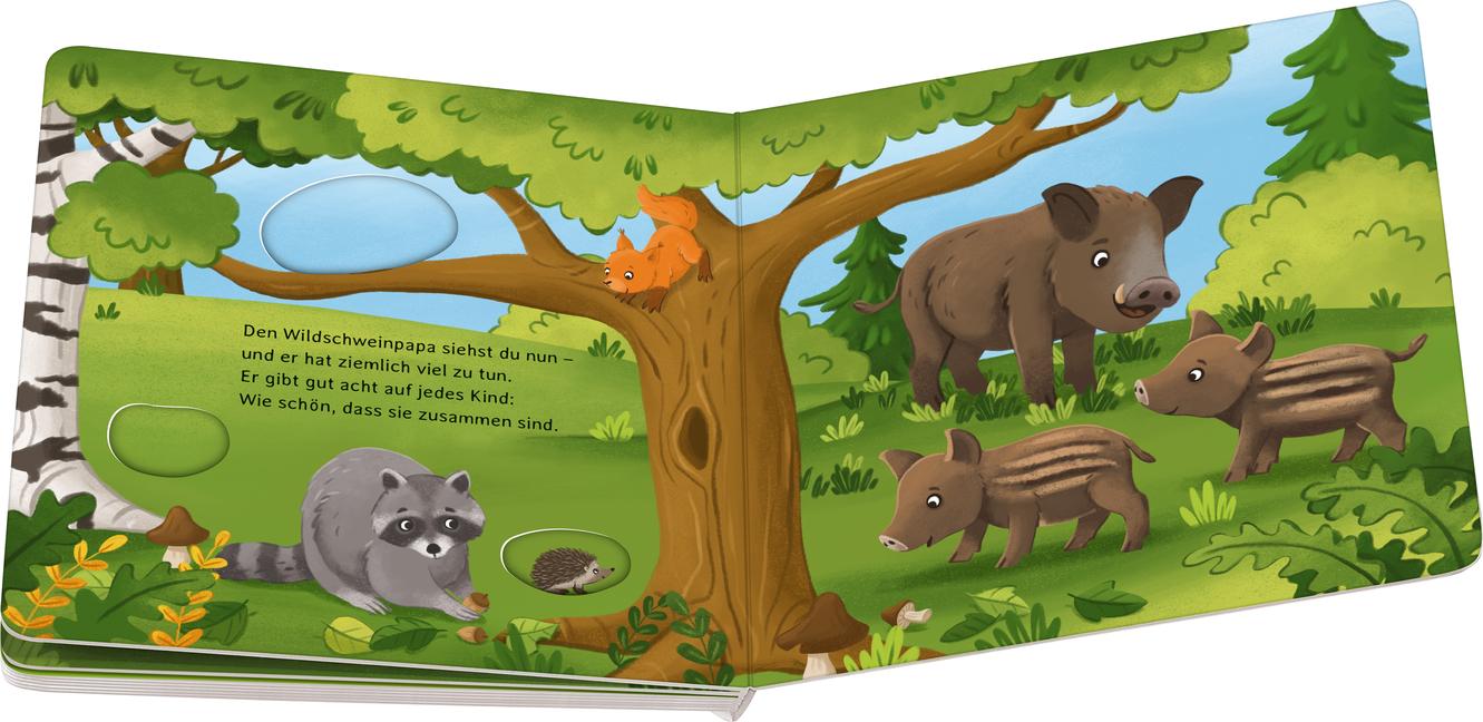 Beispielinhalt (Bild) Rate mal: Wer sitzt im Wald?