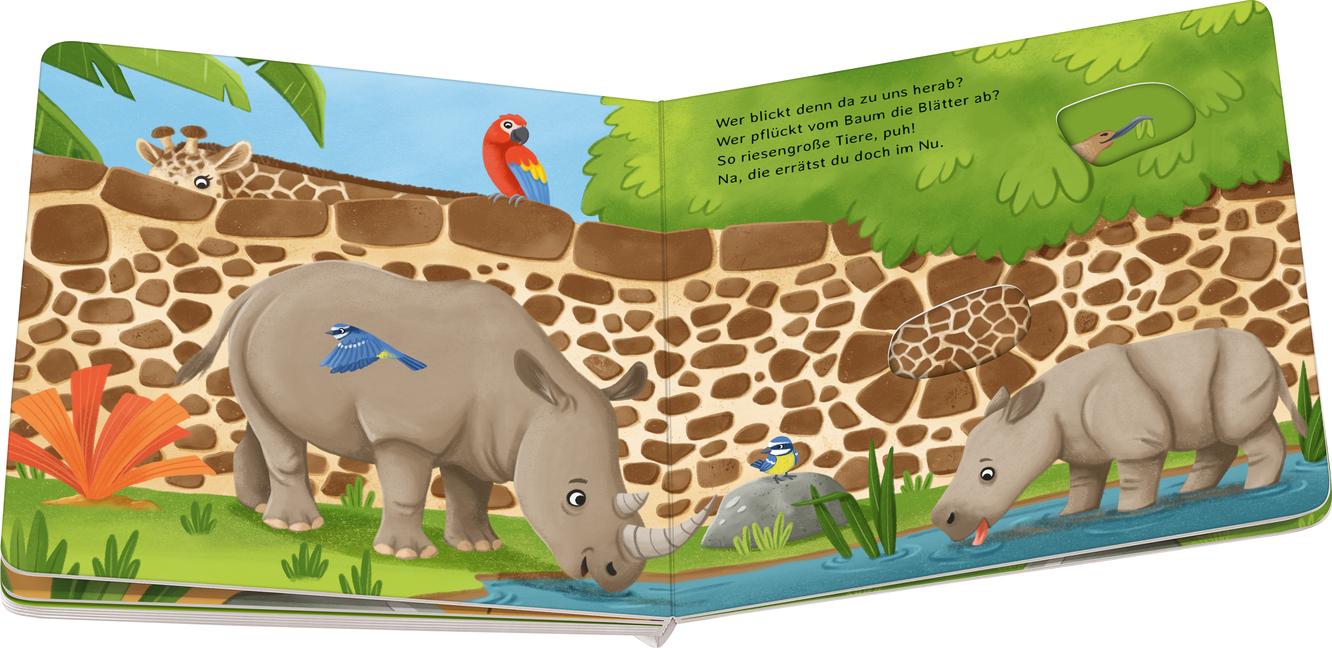 Beispielinhalt (Bild) Rate mal: Wer spielt im Zoo?
