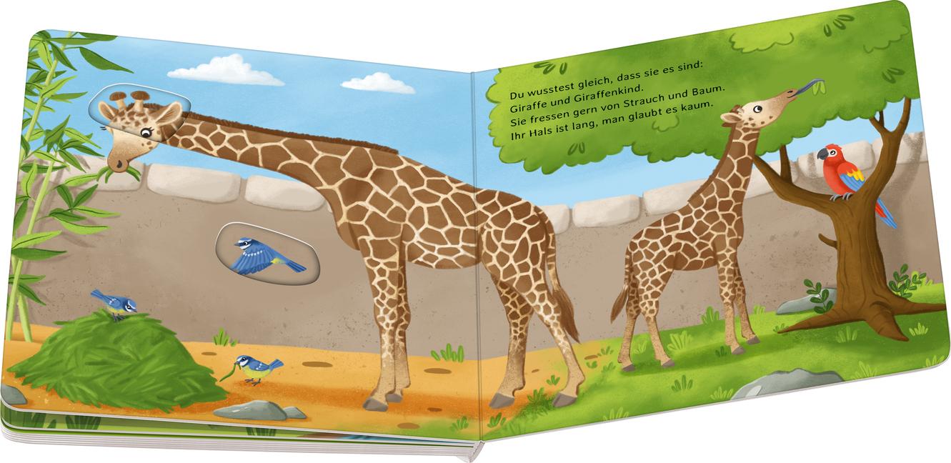 Beispielinhalt (Bild) Rate mal: Wer spielt im Zoo?