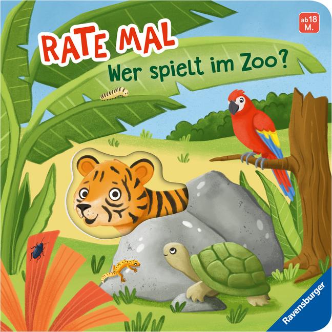 Vorderes Coverbild Rate mal: Wer spielt im Zoo?
