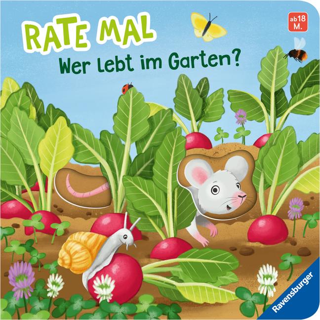 Vorderes Coverbild Rate mal: Wer lebt im Garten?