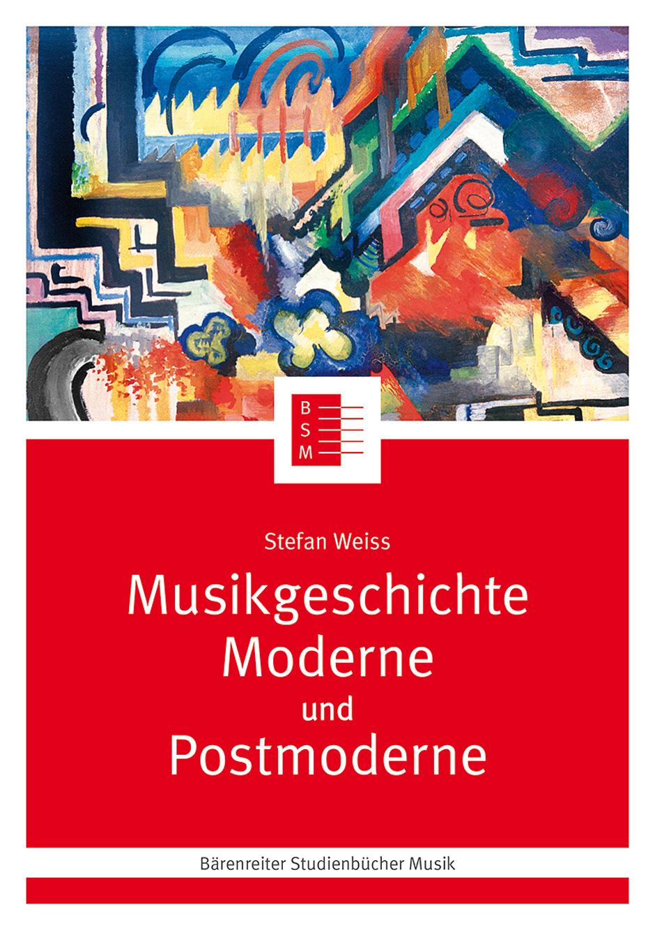 Vorderes Coverbild Musikgeschichte Moderne und Postmoderne