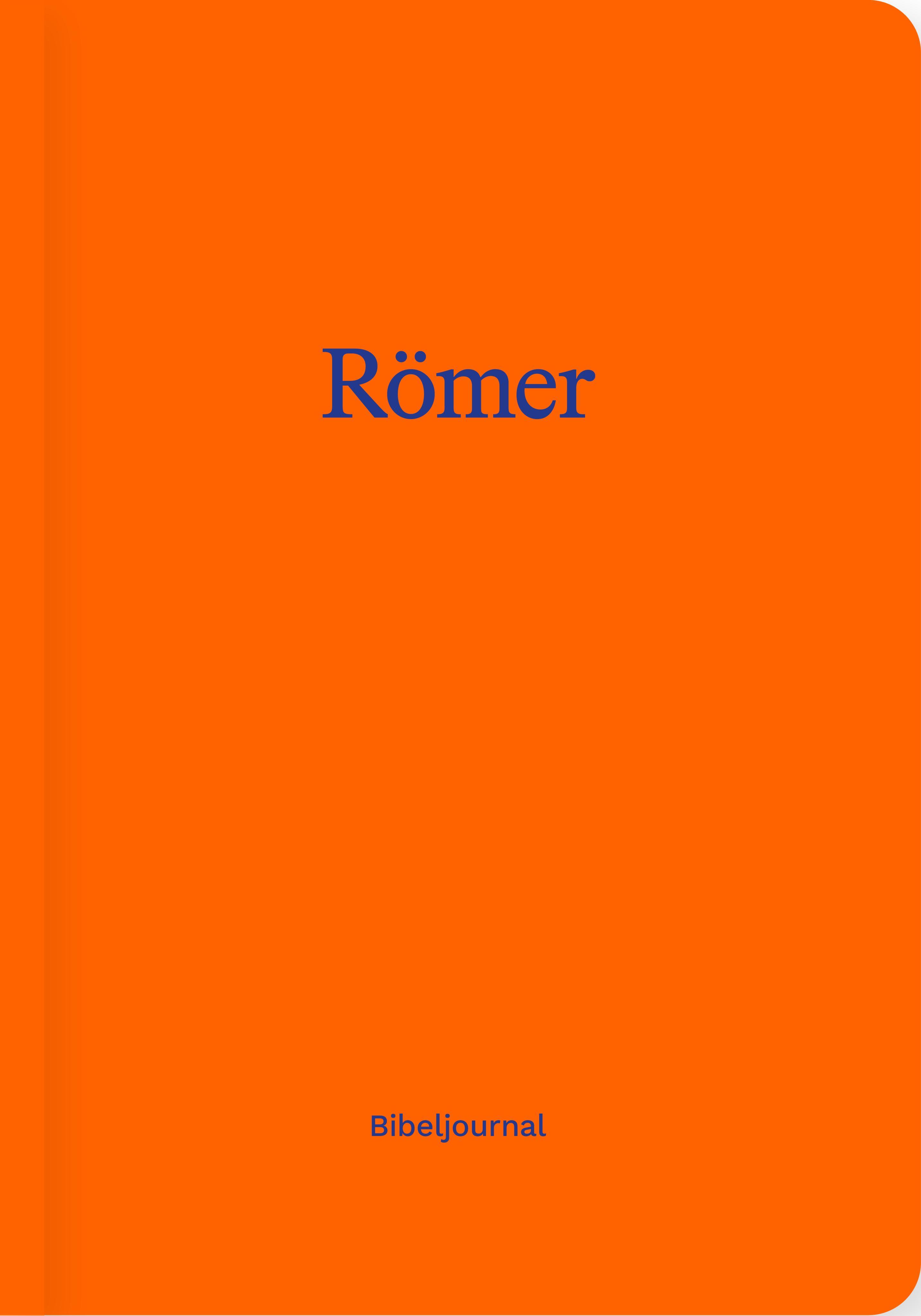 Vorderes Coverbild Römer (Bibeljournal)