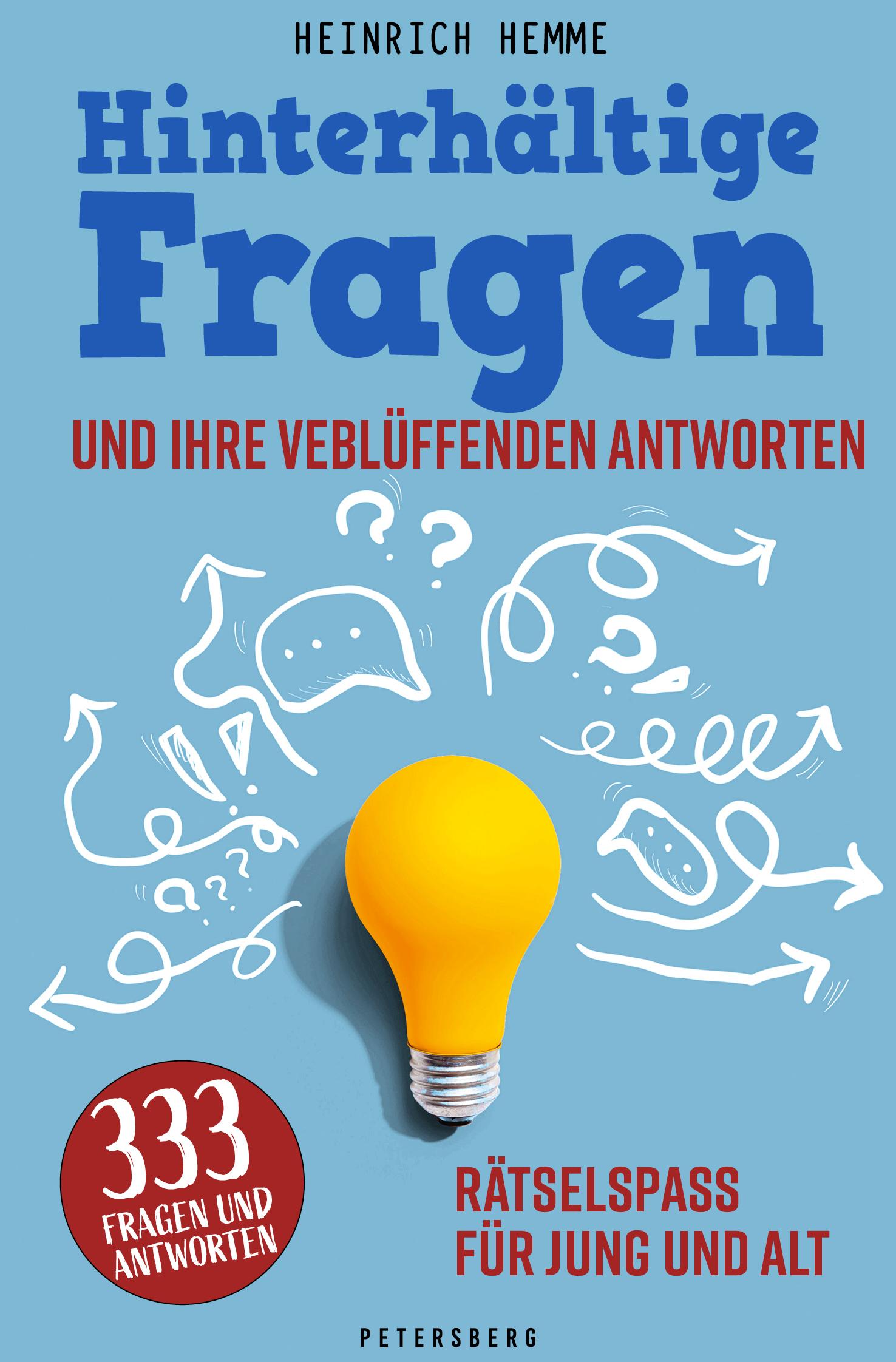 Vorderes Coverbild Hinterhältige Fragen und ihre verblüffenden Antworten