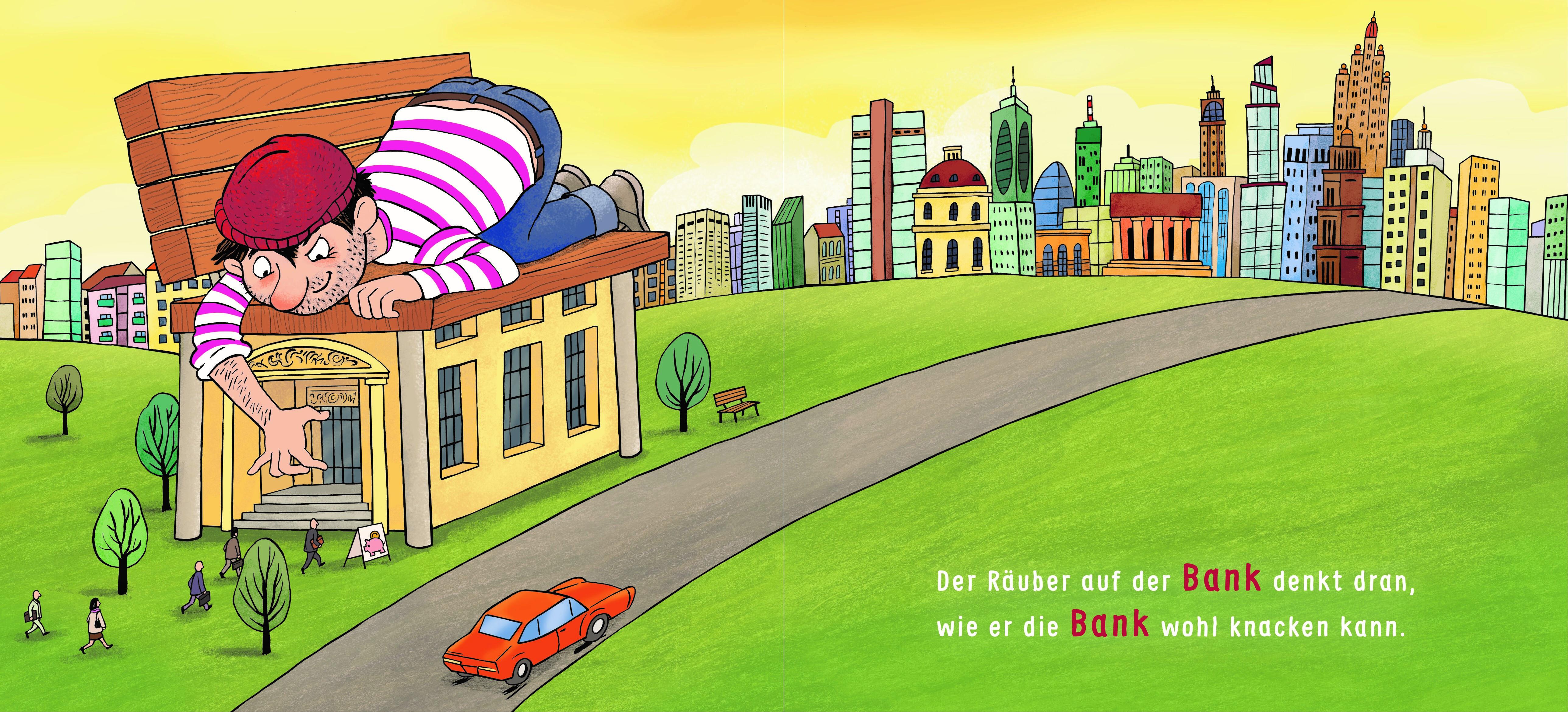 Beispielinhalt (Bild) Der Hahn tropft ständig, schimpft der Hahn