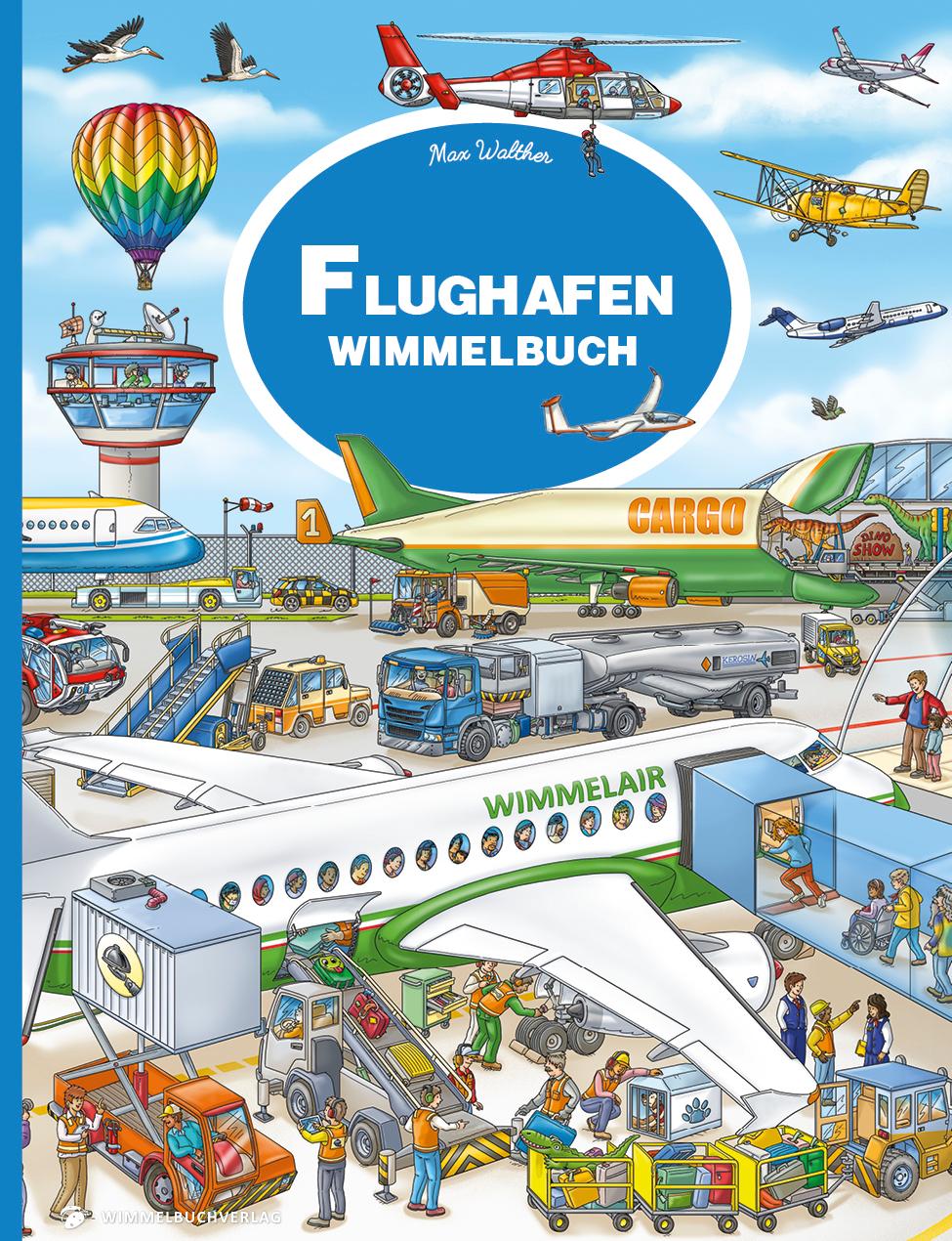 Vorderes Coverbild Flughafen Wimmelbuch Pocket