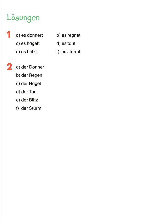Beispielinhalt (Bild) Fit für Deutsch 3. Klasse. Mein 5-Minuten-Block