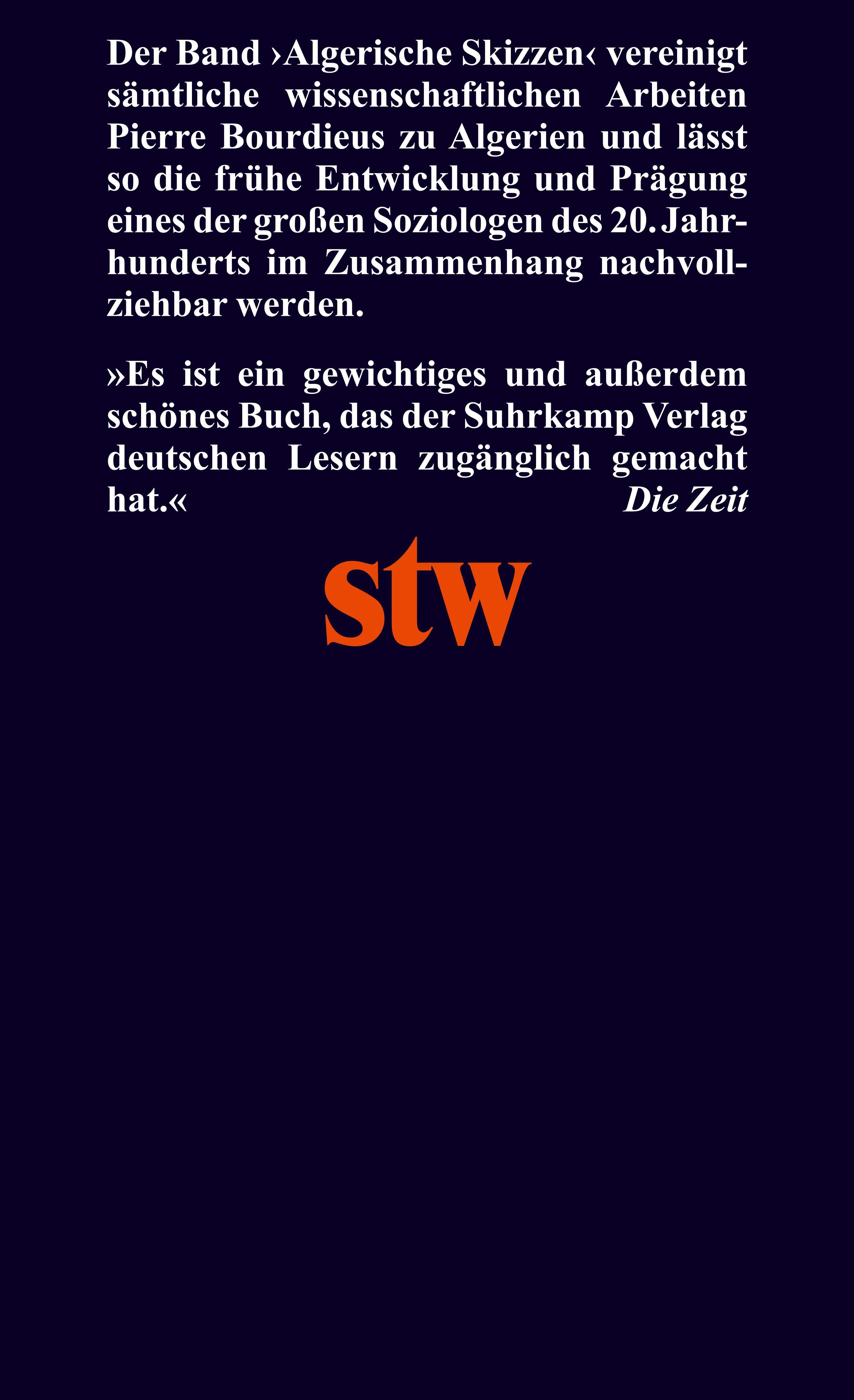 Rückseitencover Algerische Skizzen