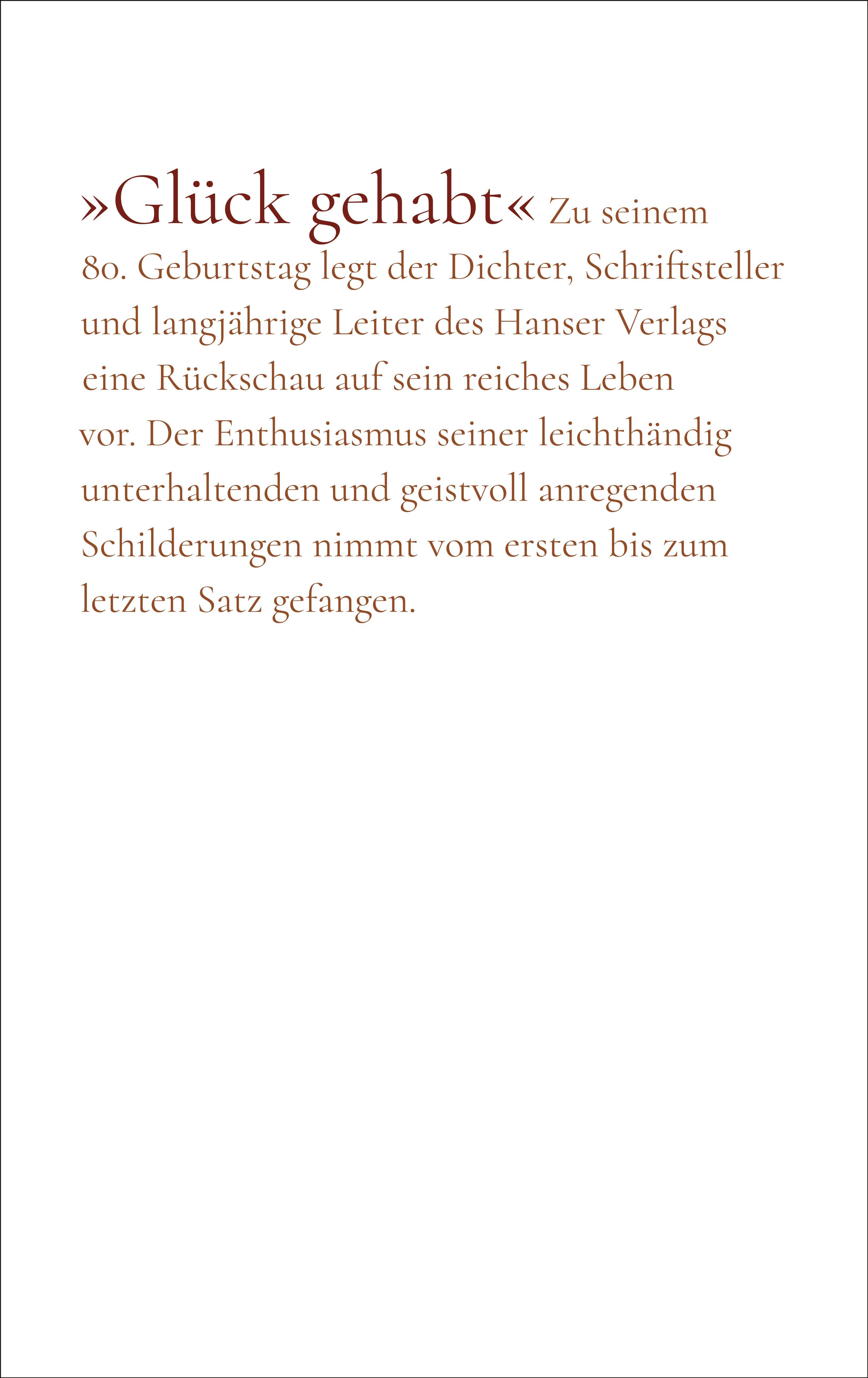 Rückseitencover Verabredung mit Dichtern