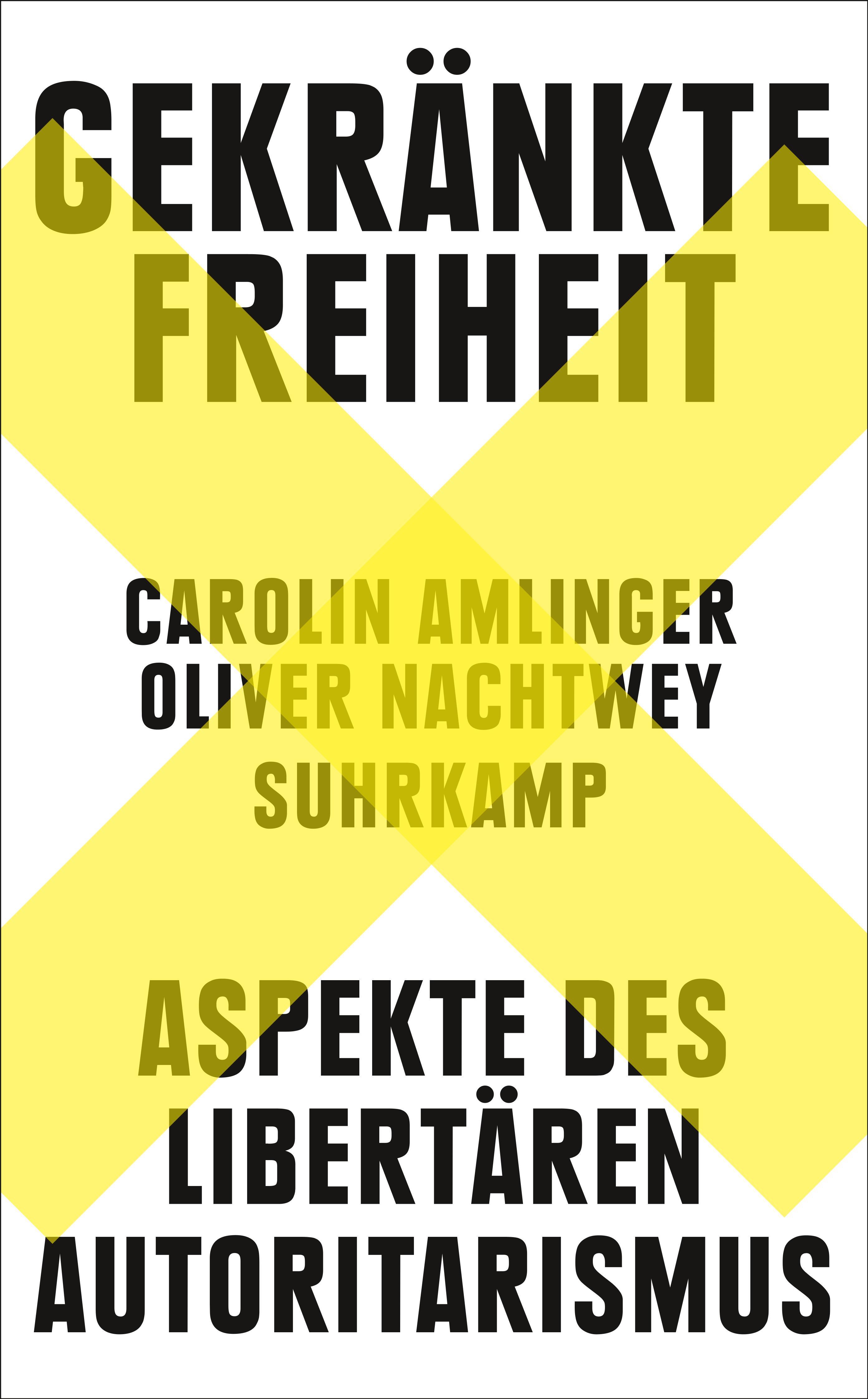 Vorderes Coverbild Gekränkte Freiheit