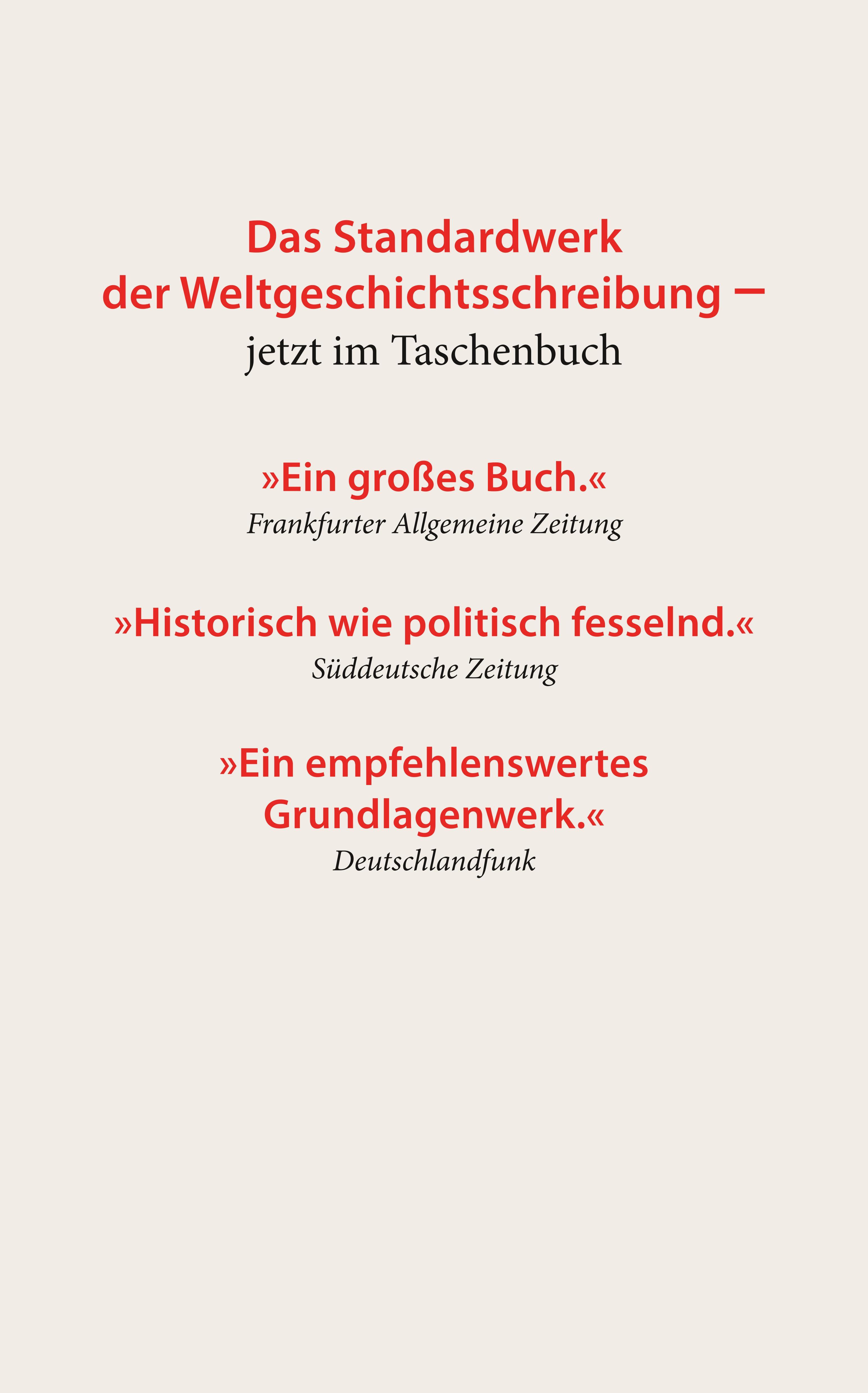 Rückseitencover Die Ordnung der Welt