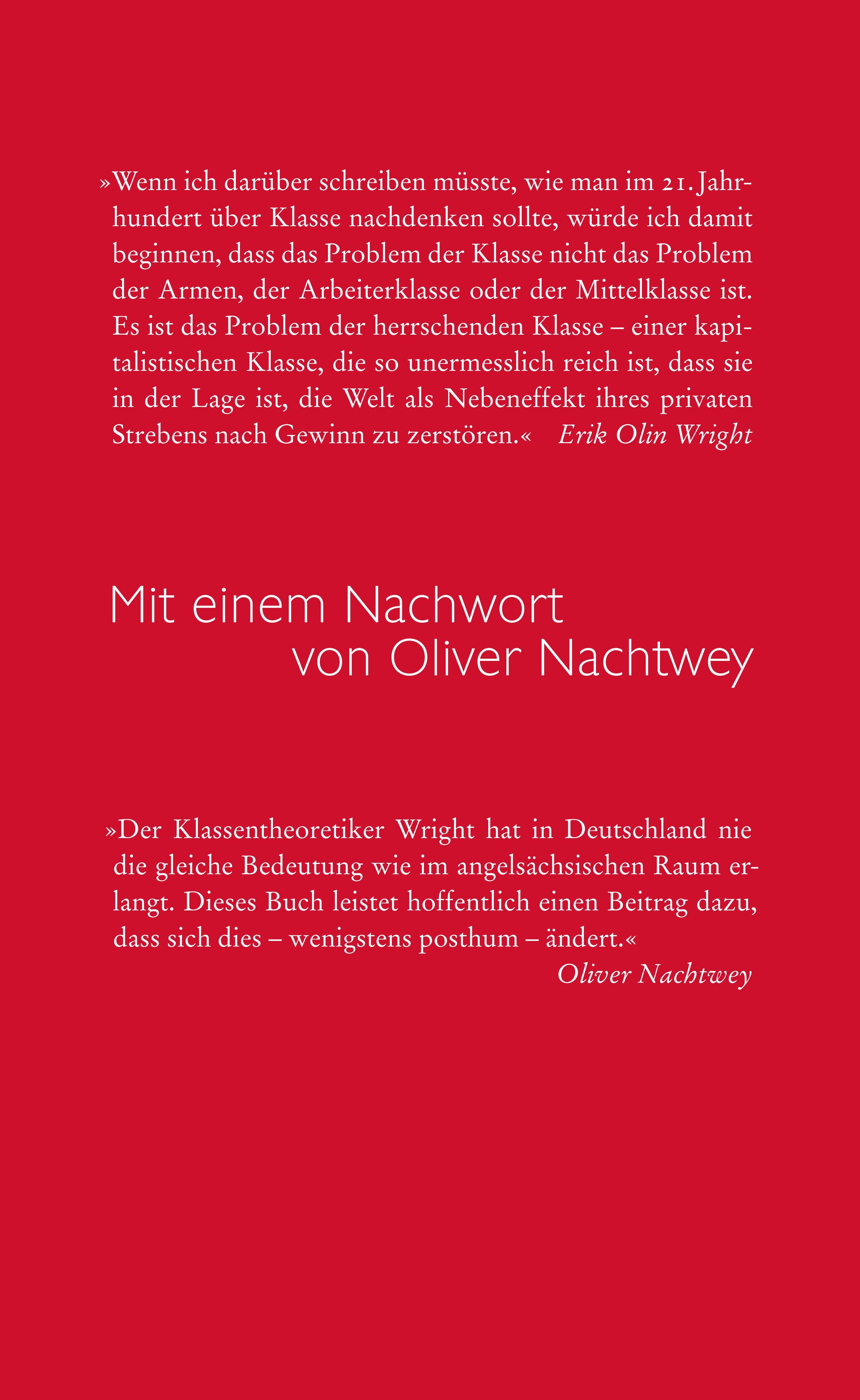 Rückseitencover Warum Klasse zählt