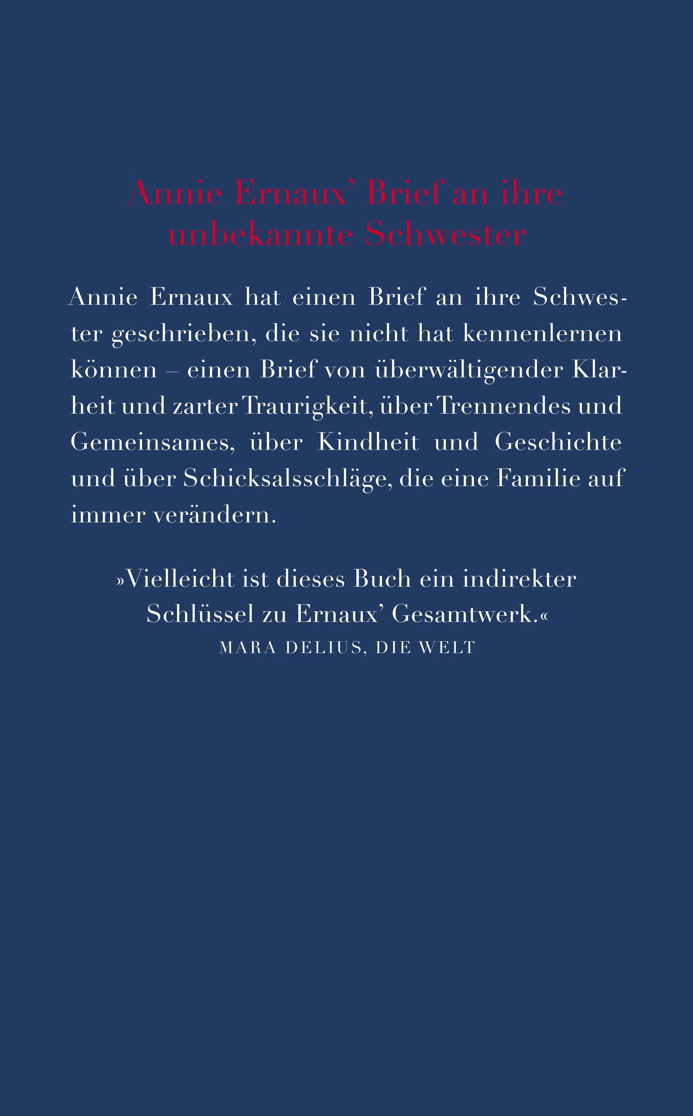 Rückseitencover Das andere Mädchen