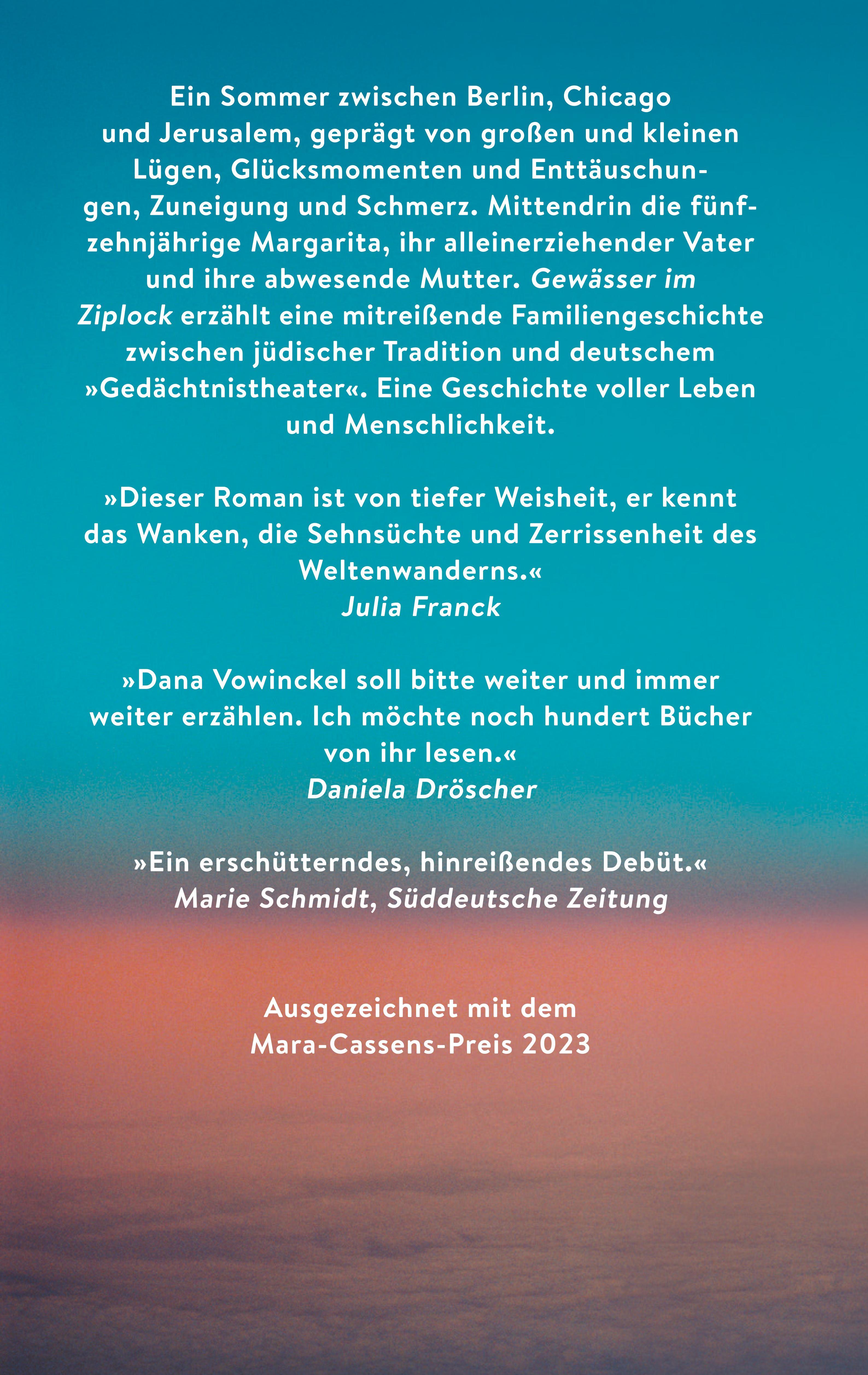 Rückseitencover Gewässer im Ziplock