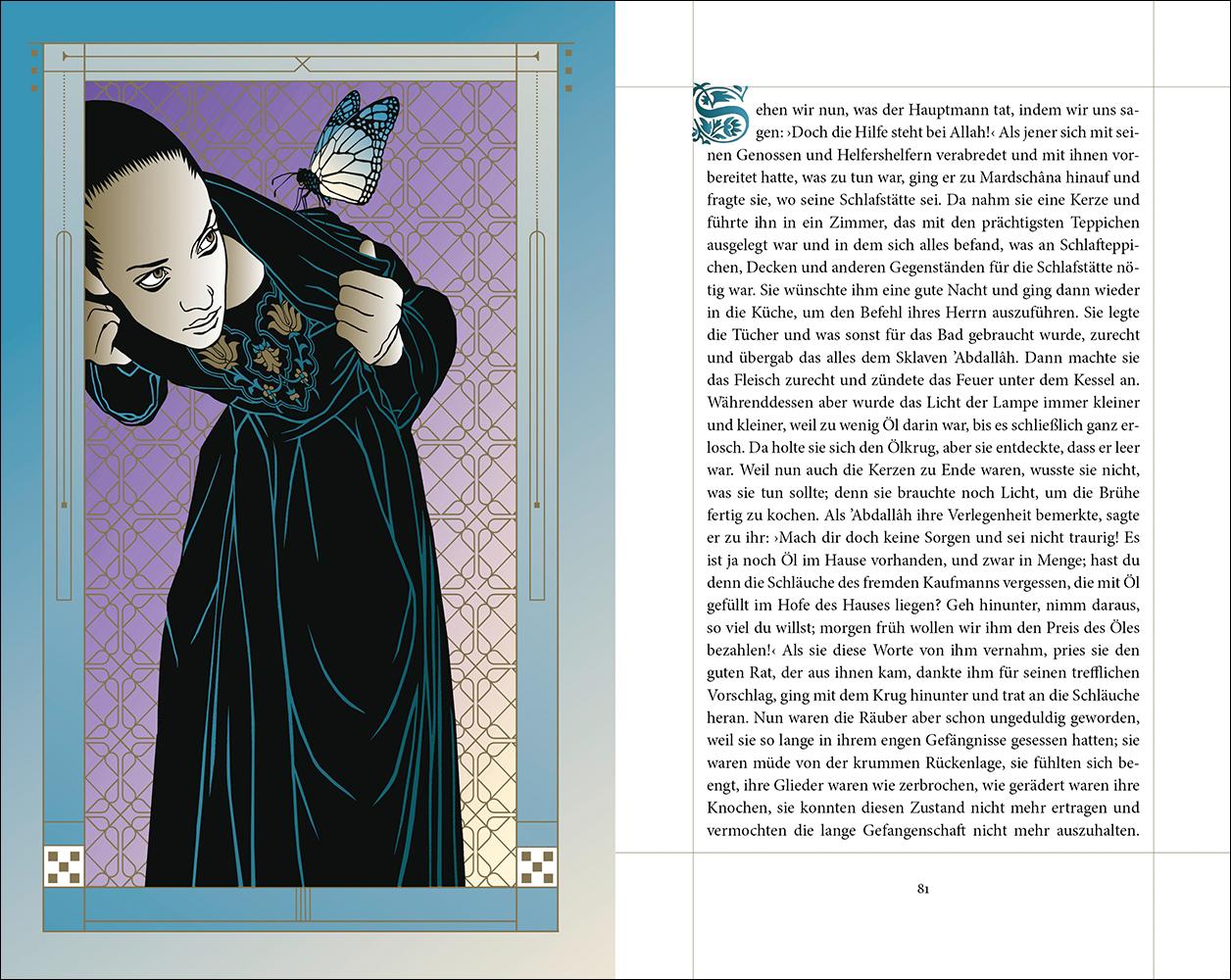 Beispielinhalt (Bild) Ali Baba und die vierzig Räuber