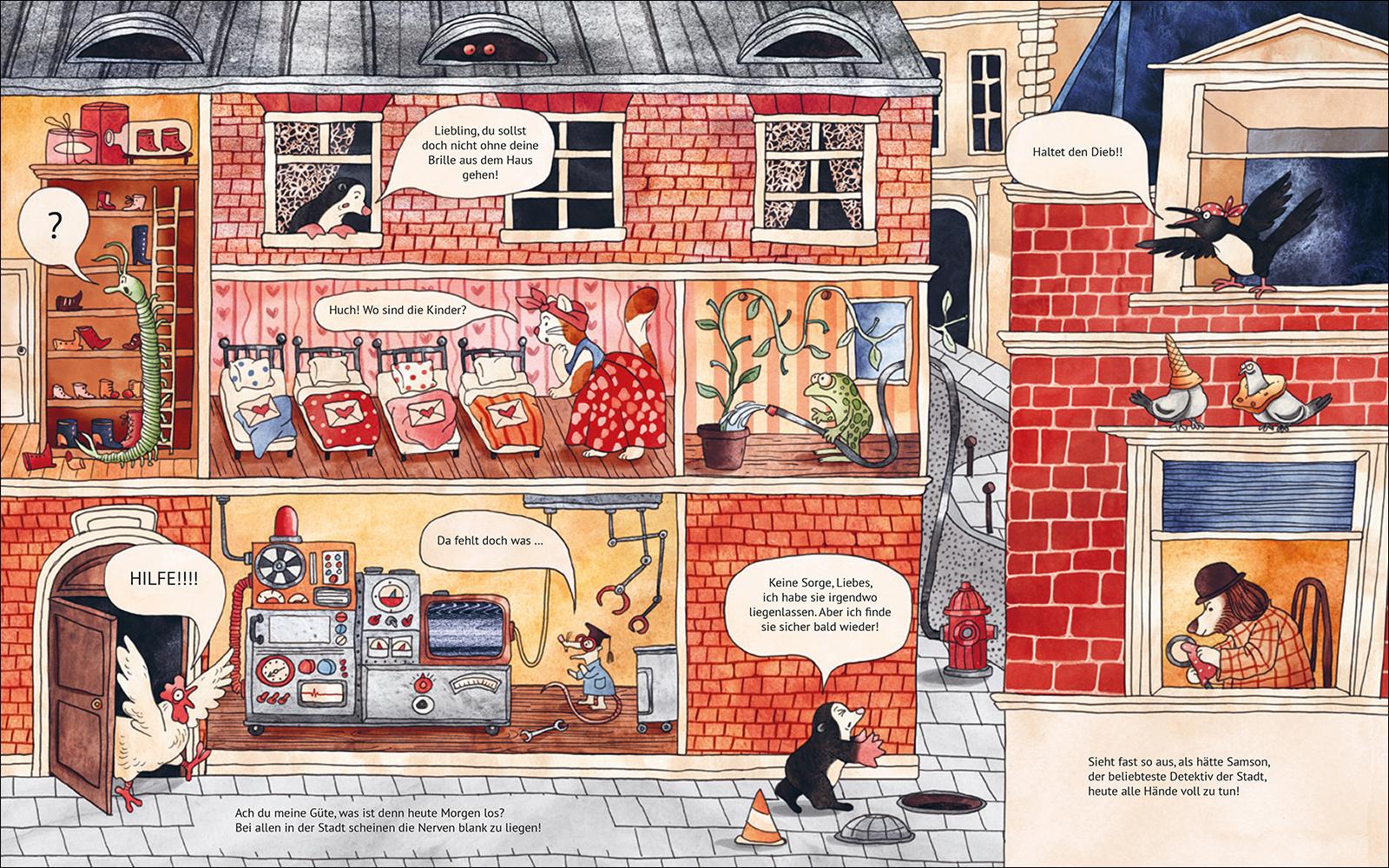 Beispielinhalt (Bild) Detektiv Samson 1