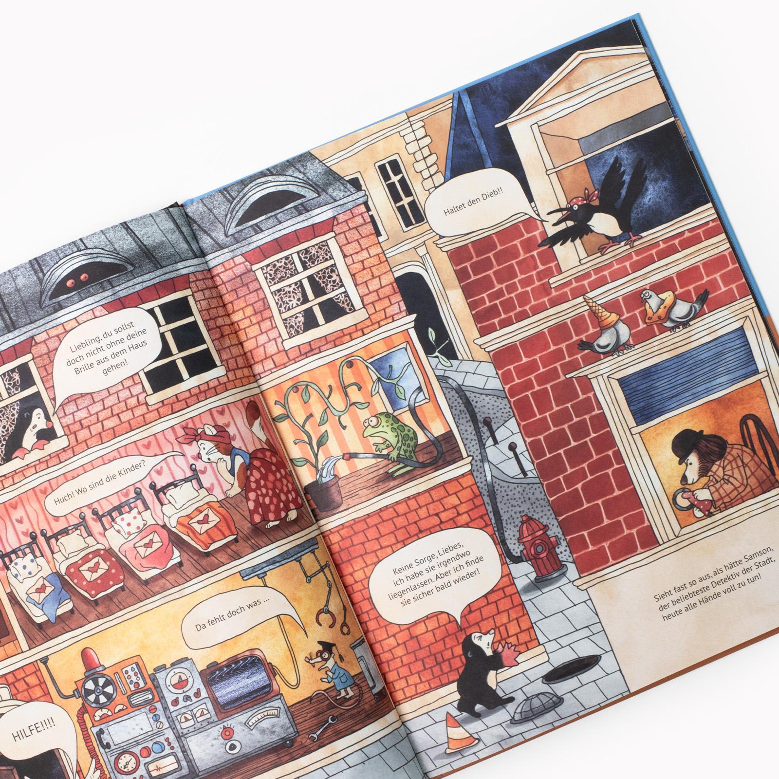 Beispielinhalt (Bild) Detektiv Samson 1