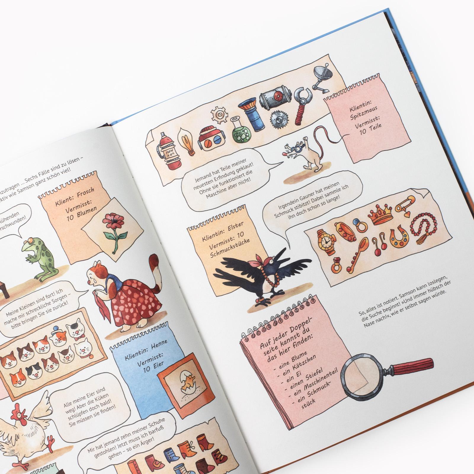 Beispielinhalt (Bild) Detektiv Samson 1