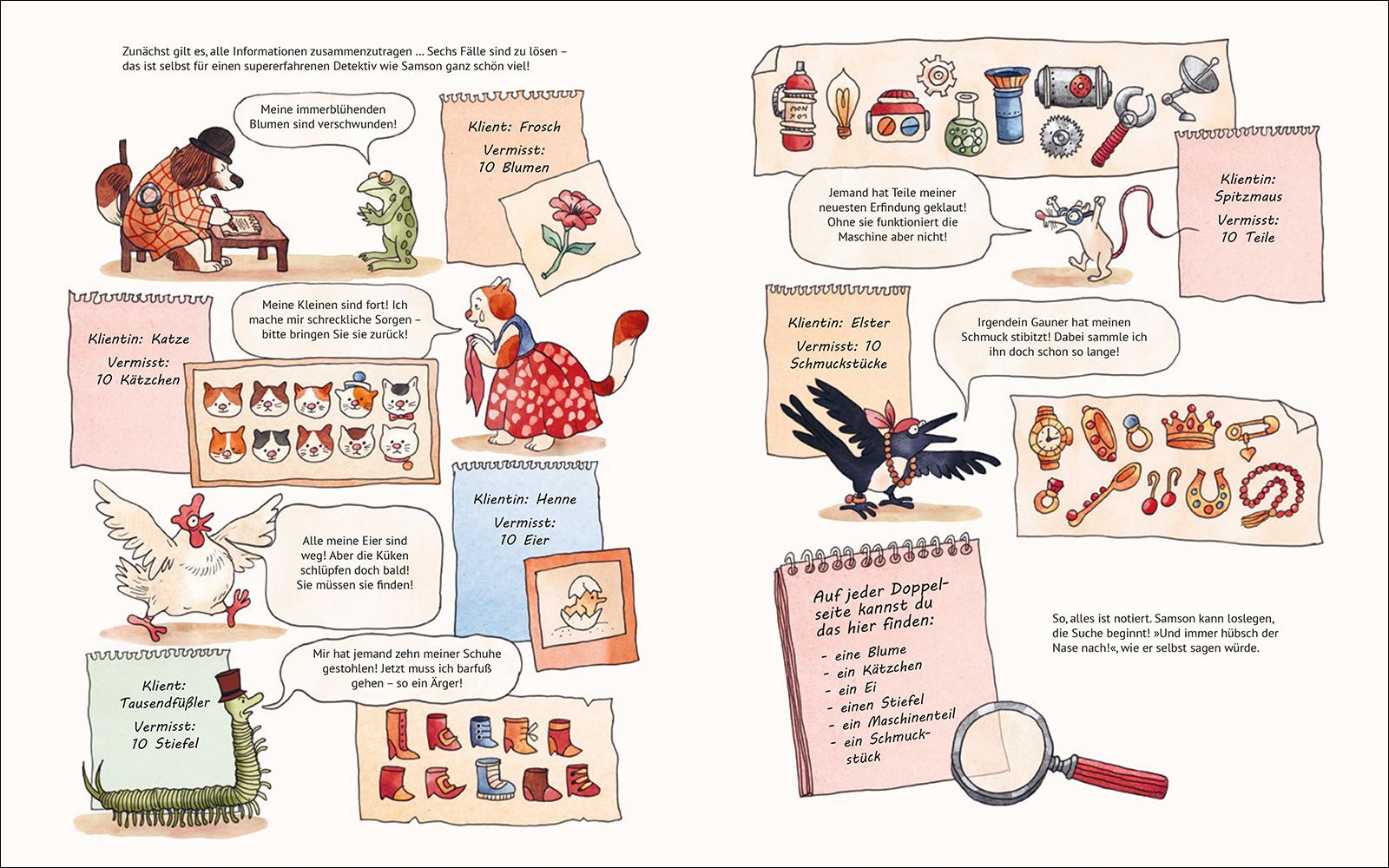Beispielinhalt (Bild) Detektiv Samson 1