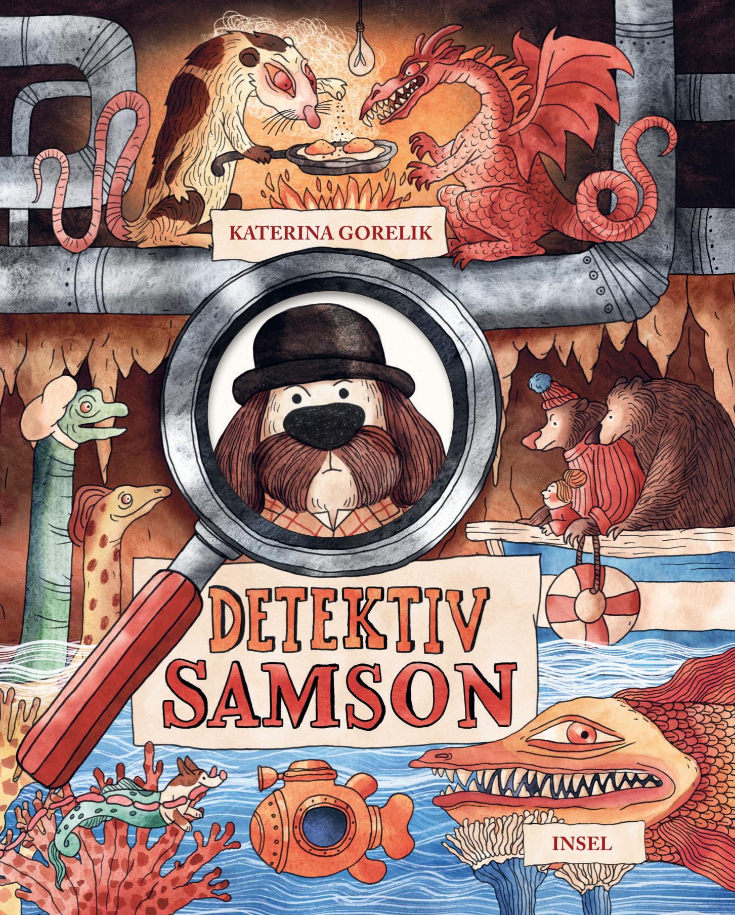 Vorderes Coverbild Detektiv Samson 1