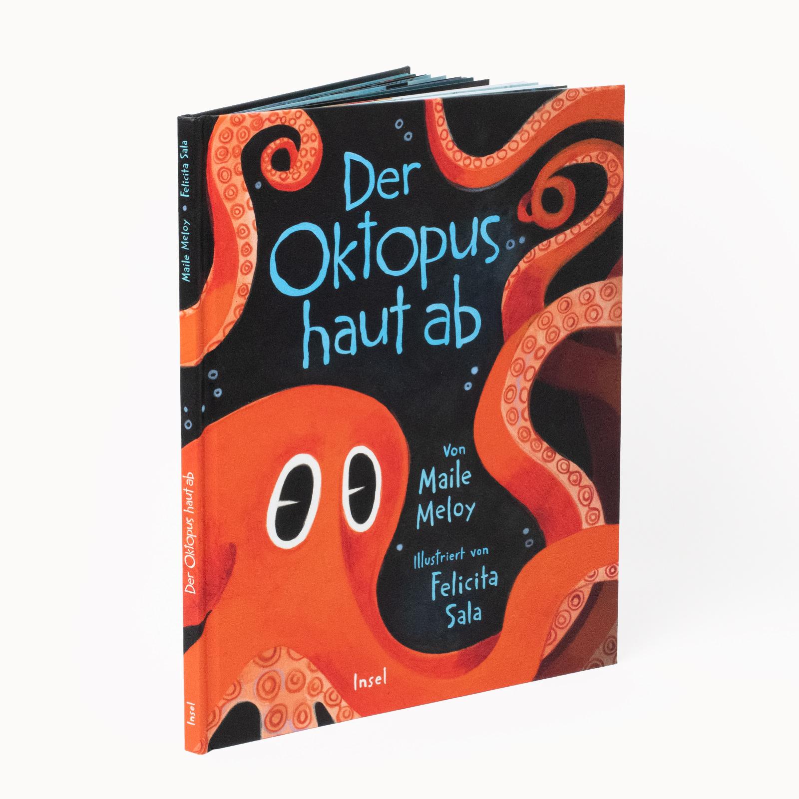 Beispielinhalt (Bild) Der Oktopus haut ab