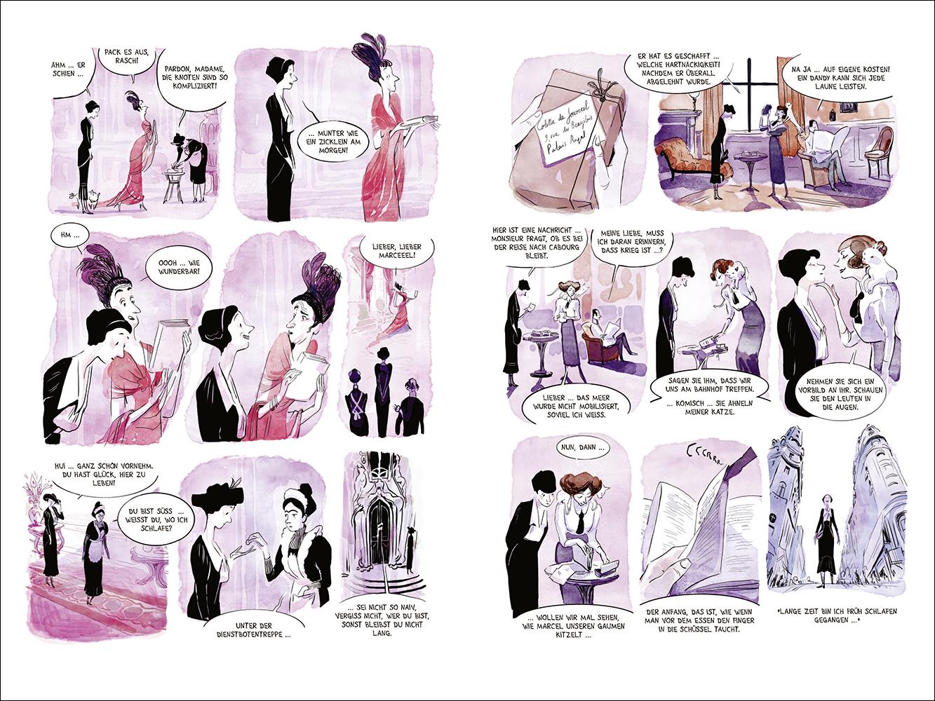 Beispielinhalt (Bild) Céleste - 'Gewiss, Monsieur Proust'