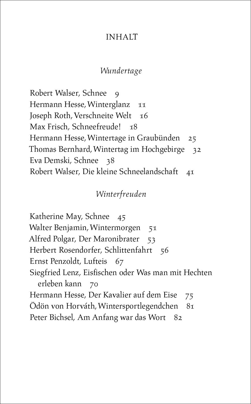 Beispielinhalt (Bild) All die schönen Winter