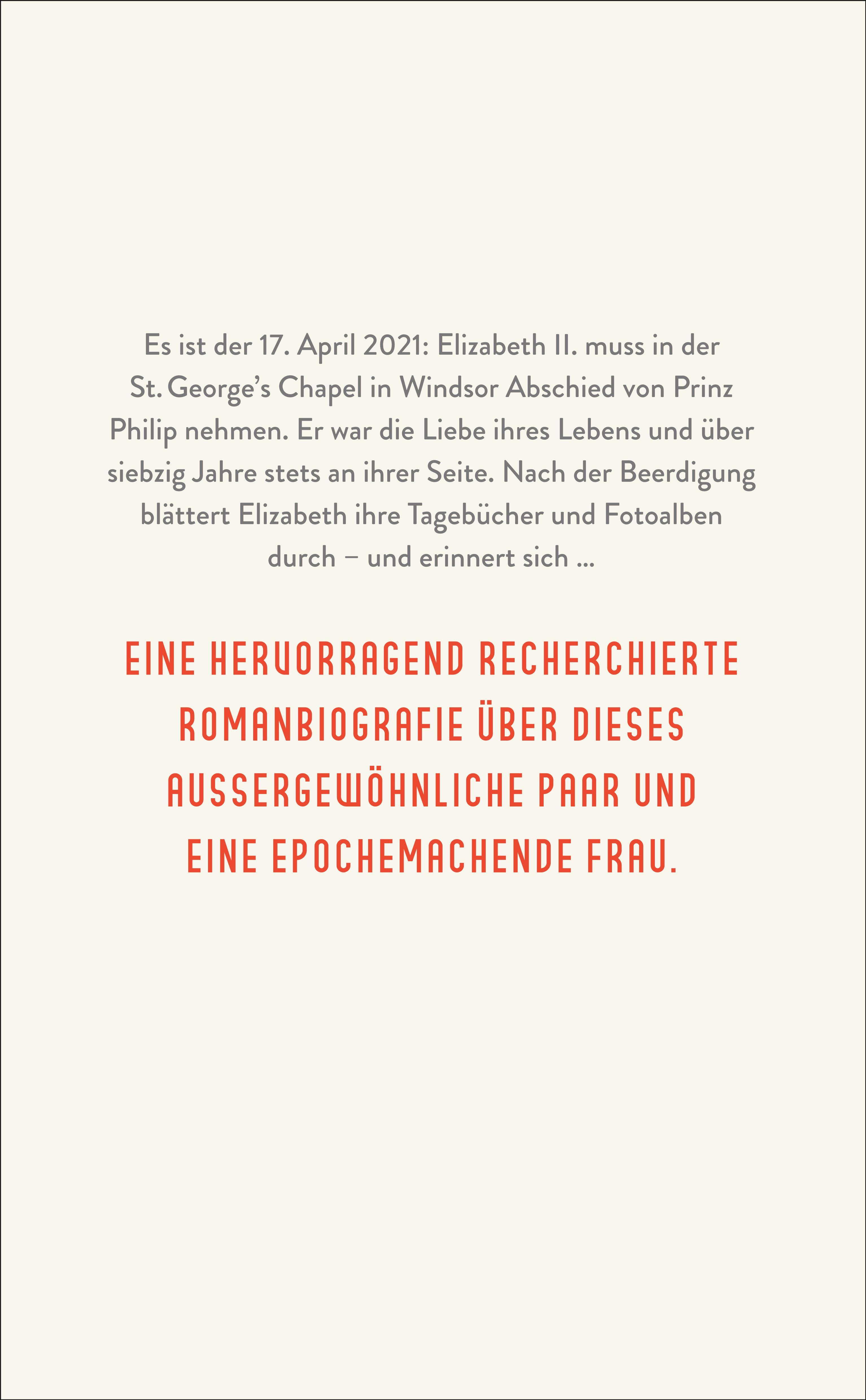 Rückseitencover Elizabeth II. und die Lieben ihres Lebens