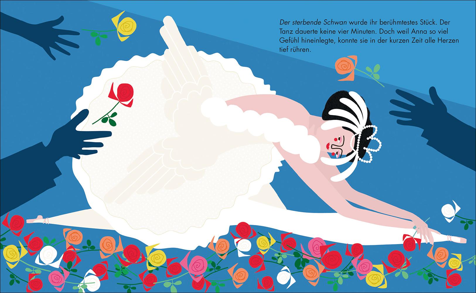 Beispielinhalt (Bild) Little People, Big Dreams - Anna Pawlowa