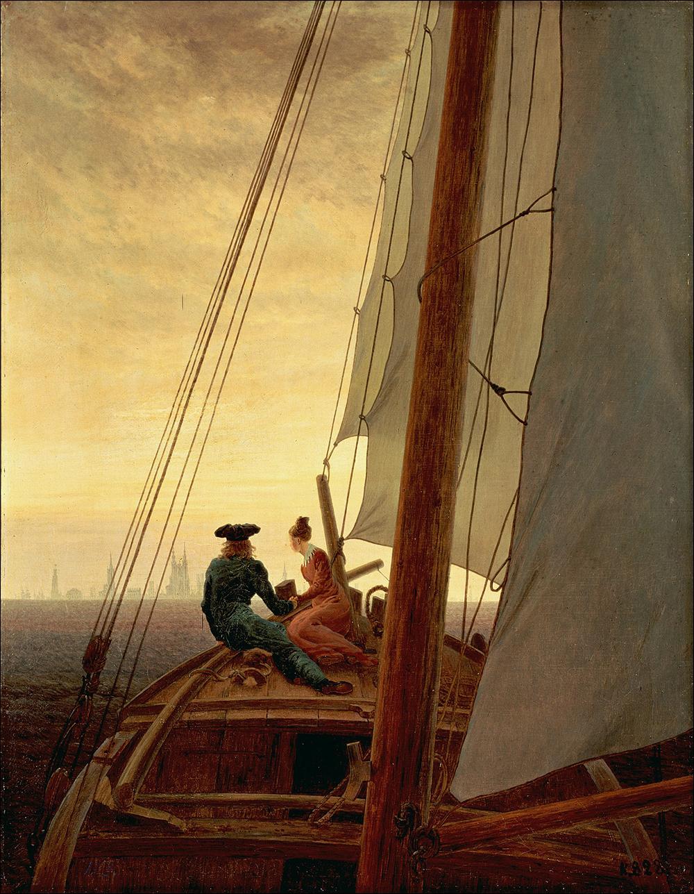 Beispielinhalt (Bild) Caspar David Friedrich
