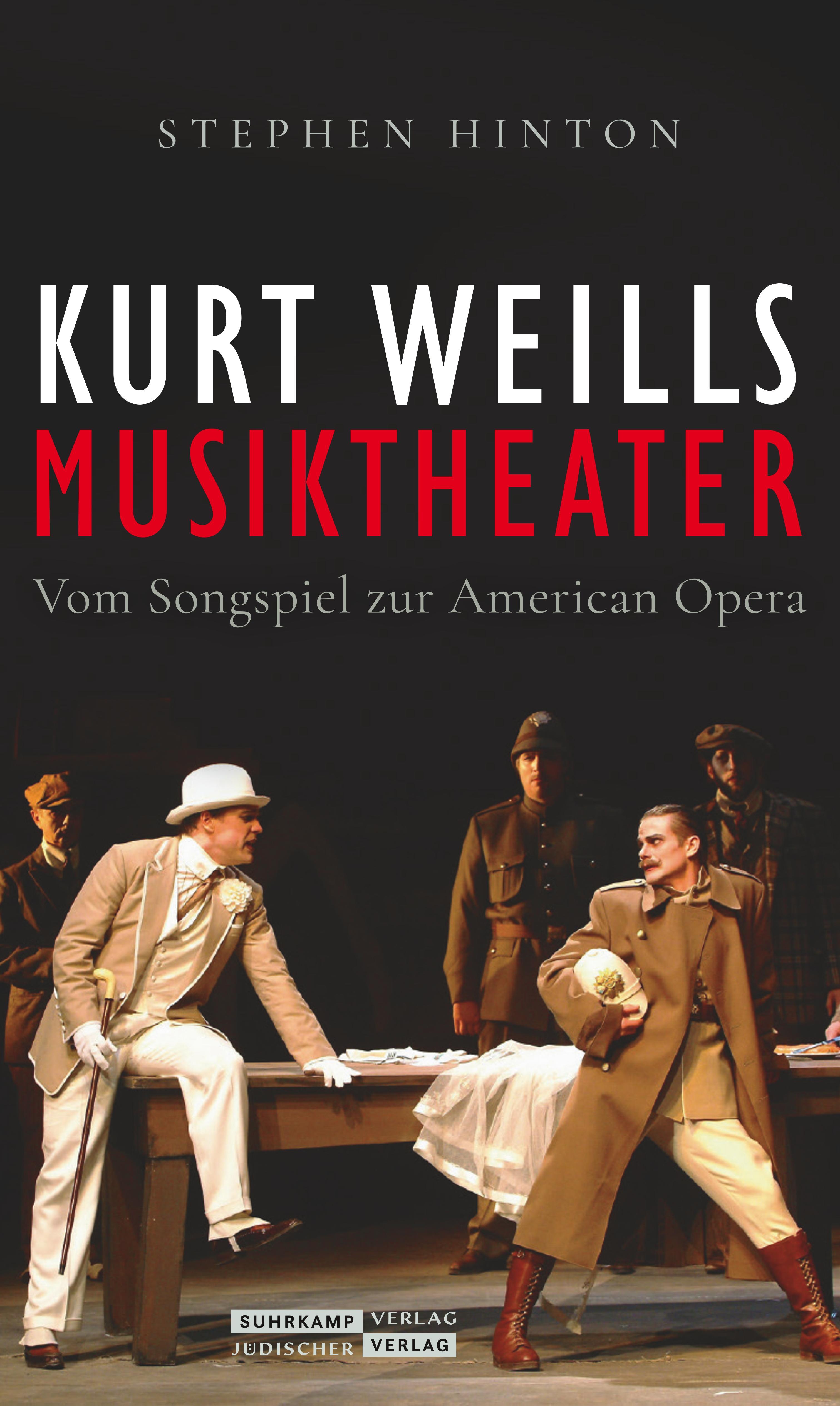 Vorderes Coverbild Kurt Weills Musiktheater