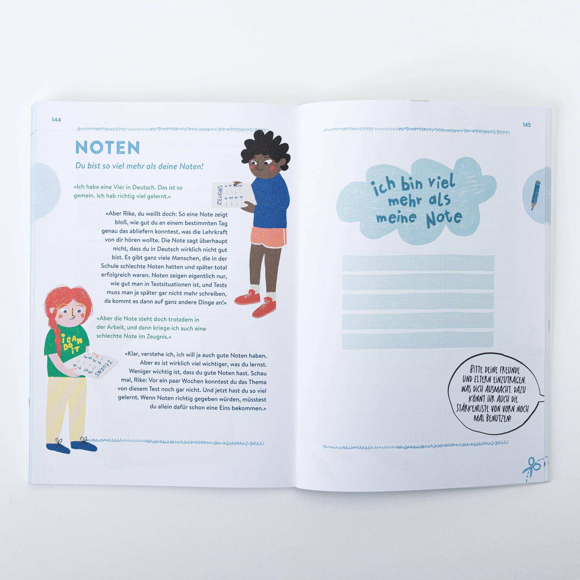 Beispielinhalt (Bild) Mein Lerntagebuch