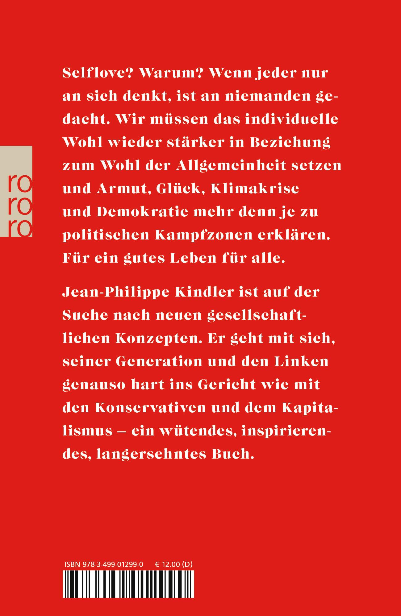 Rückseitencover Scheiß auf Selflove, gib mir Klassenkampf