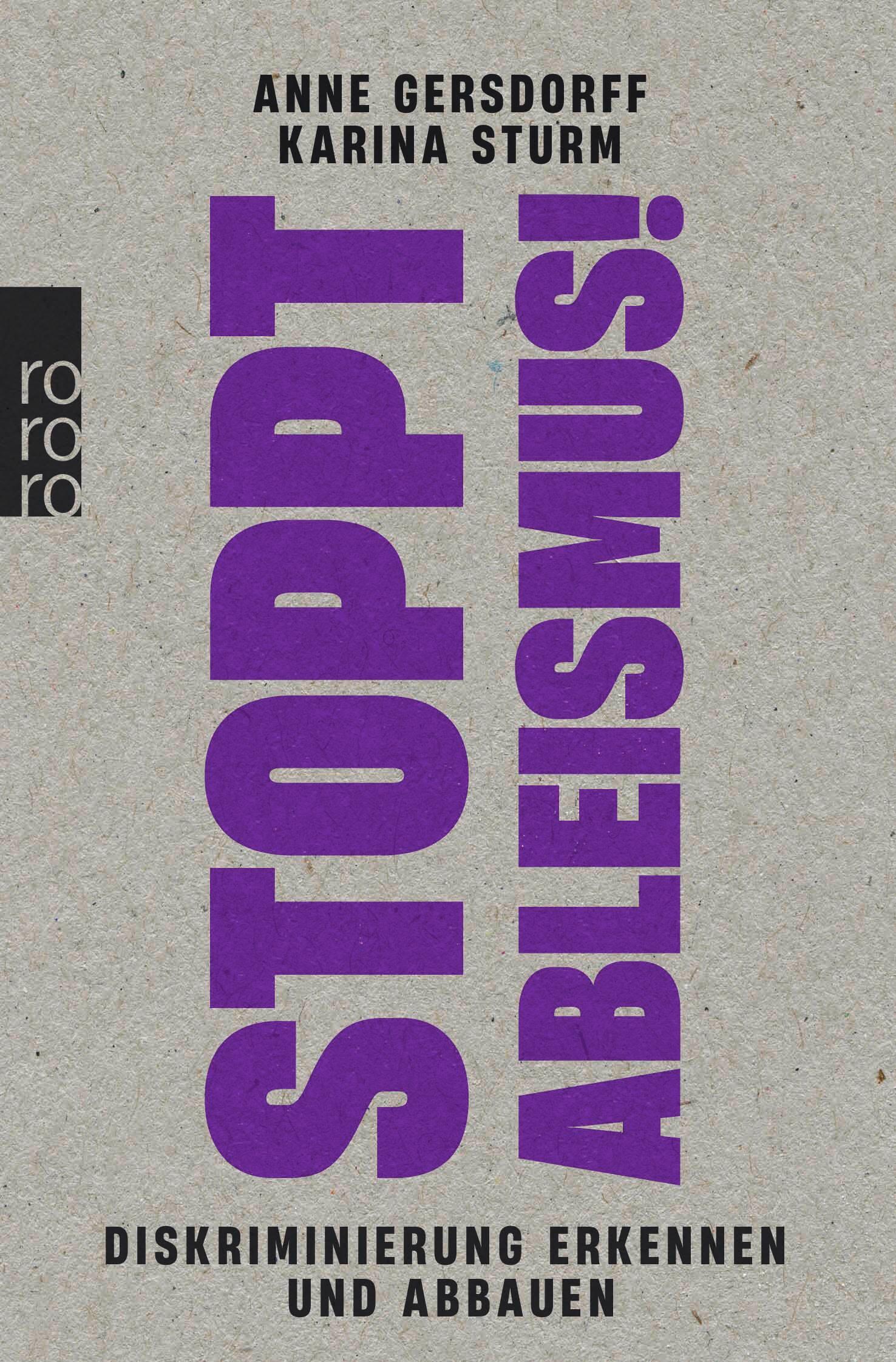 Vorderes Coverbild Stoppt Ableismus!