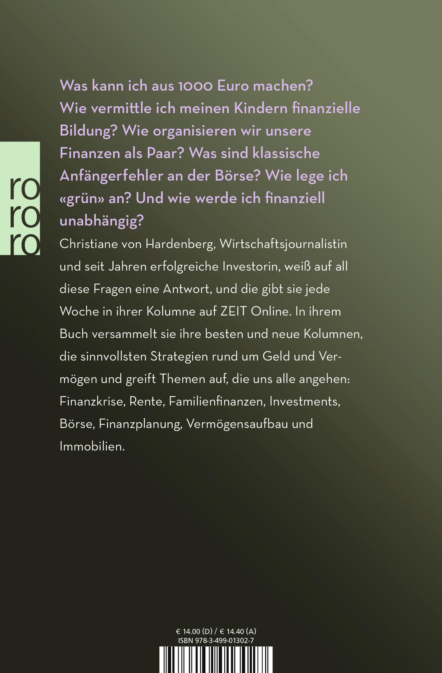 Rückseitencover Mach mehr aus deinem Geld!