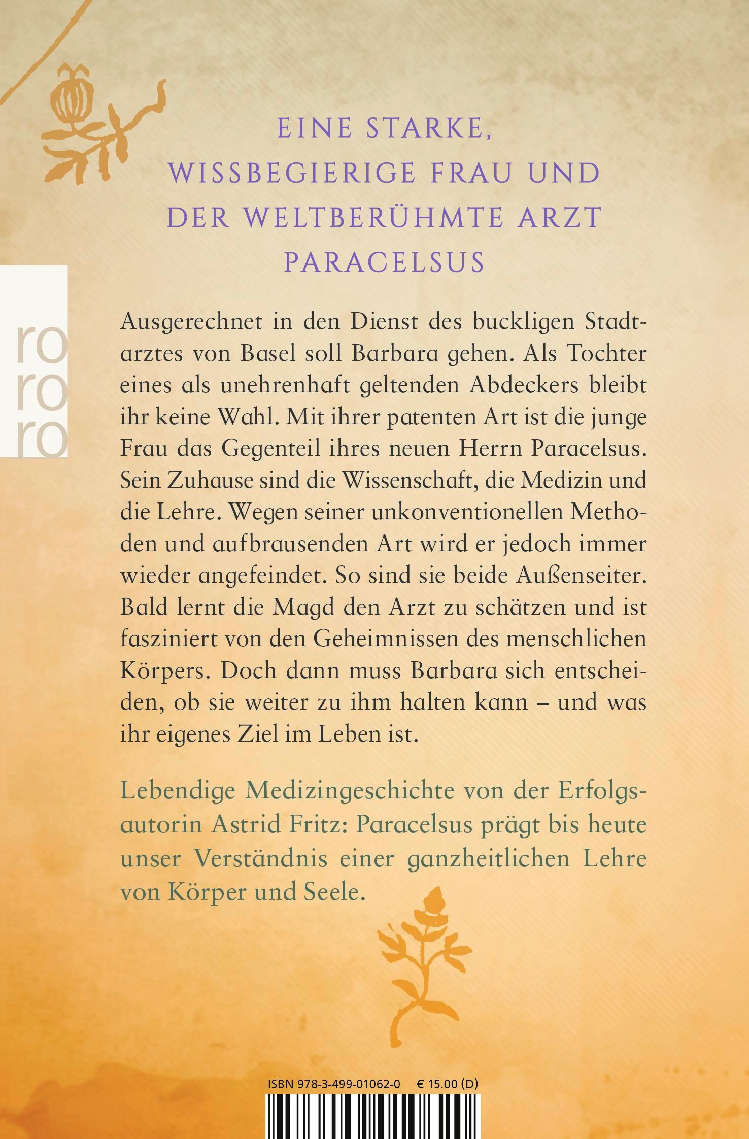 Rückseitencover Die Magd des Medicus