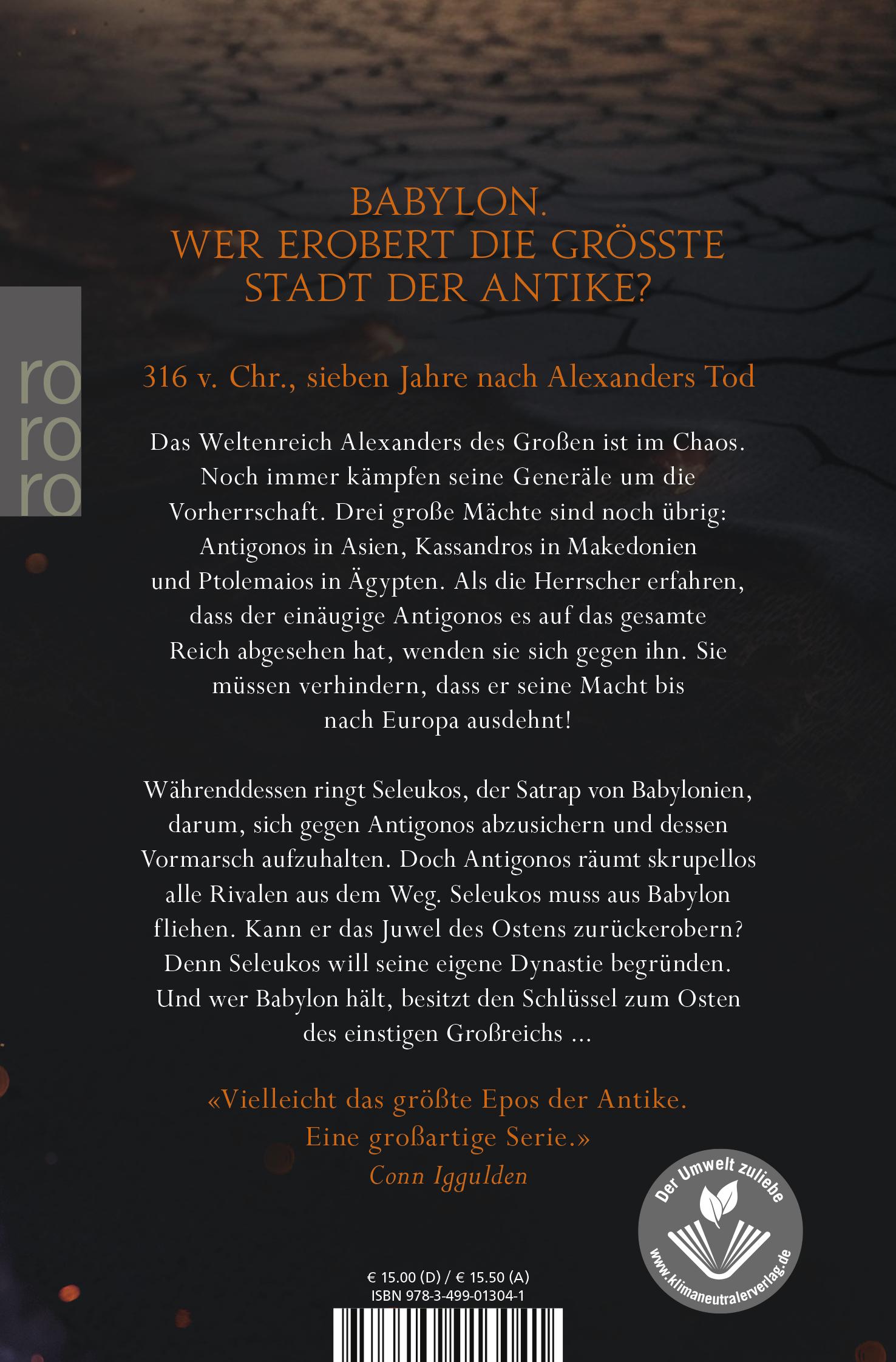 Rückseitencover Alexanders Erbe: Sturm auf Babylon