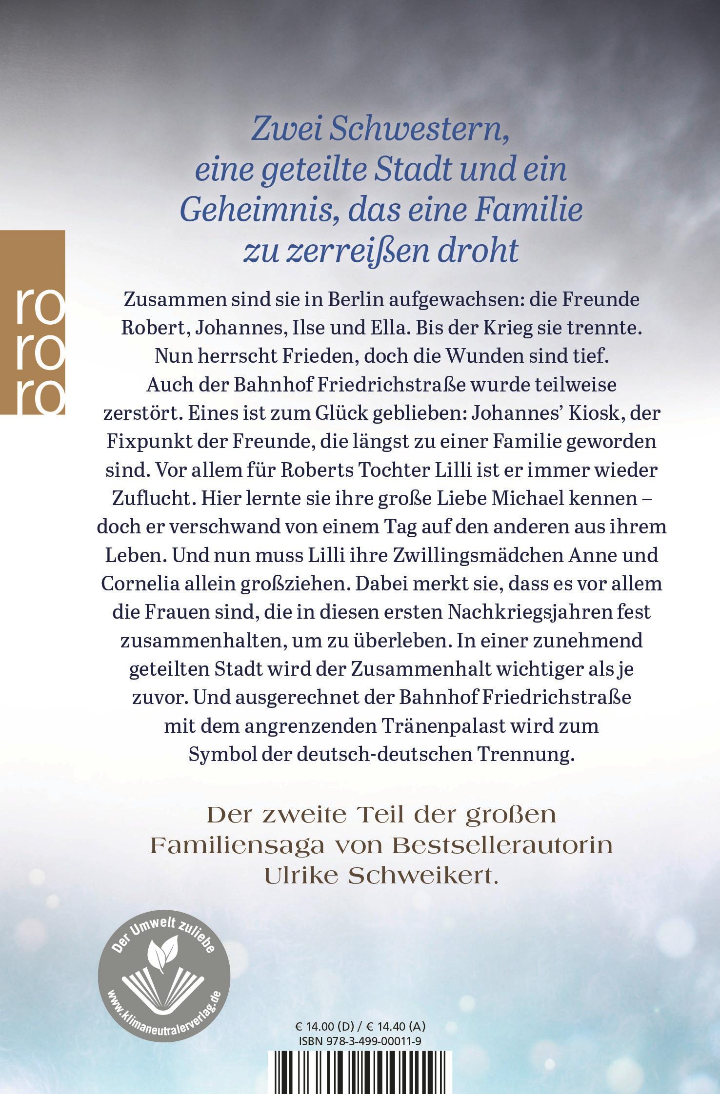 Rückseitencover Berlin Friedrichstraße: Tränenpalast