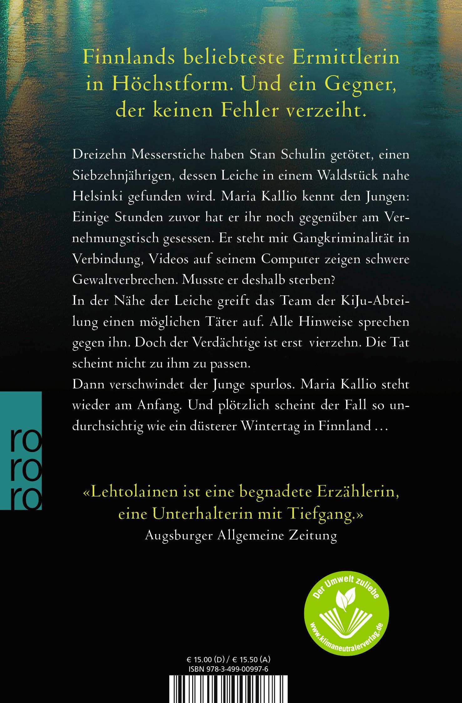 Rückseitencover Schritt ins Dunkel