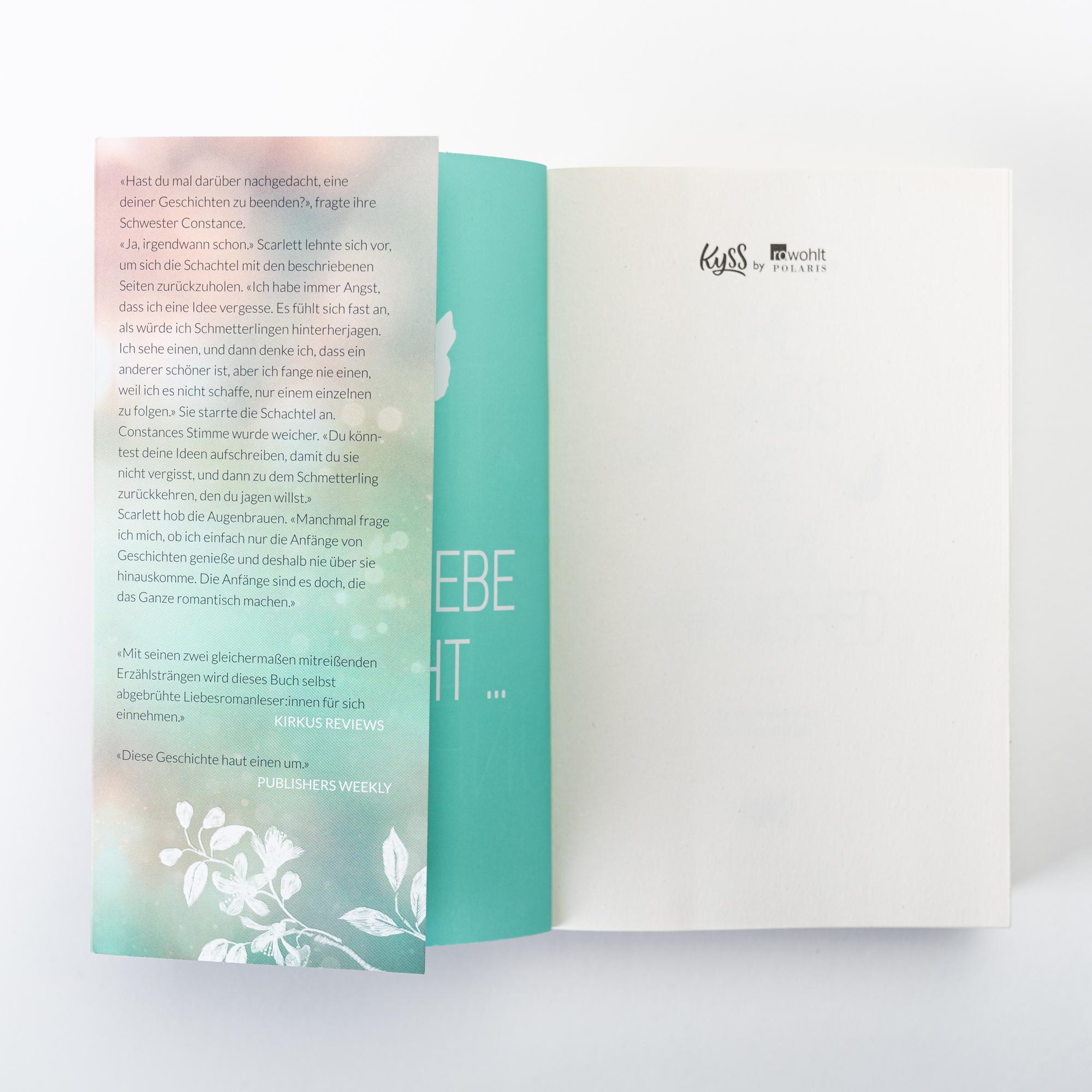 Beispielinhalt (Bild) The Things we leave unfinished